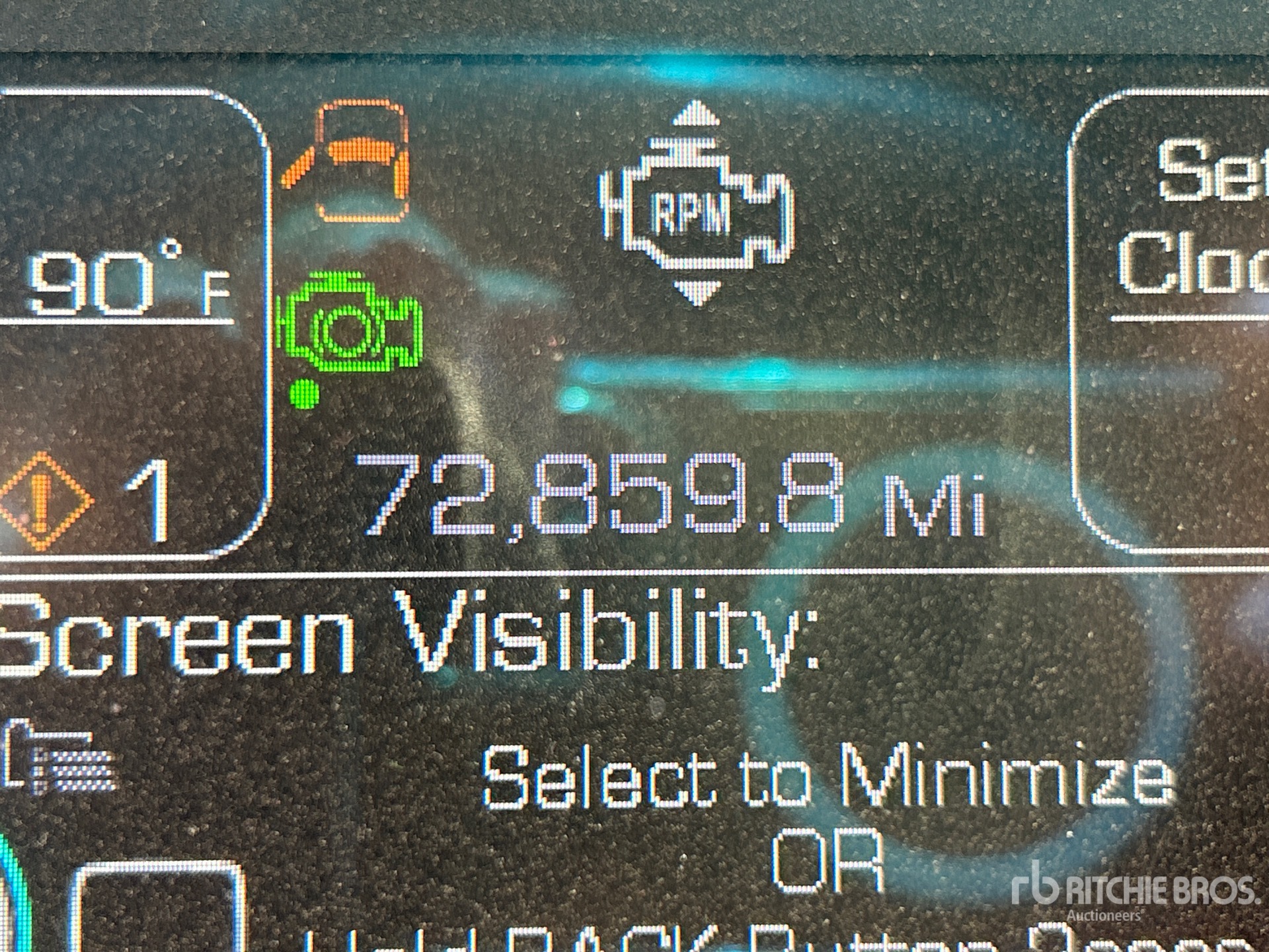 General Appearance with Hour Meter / Odometer