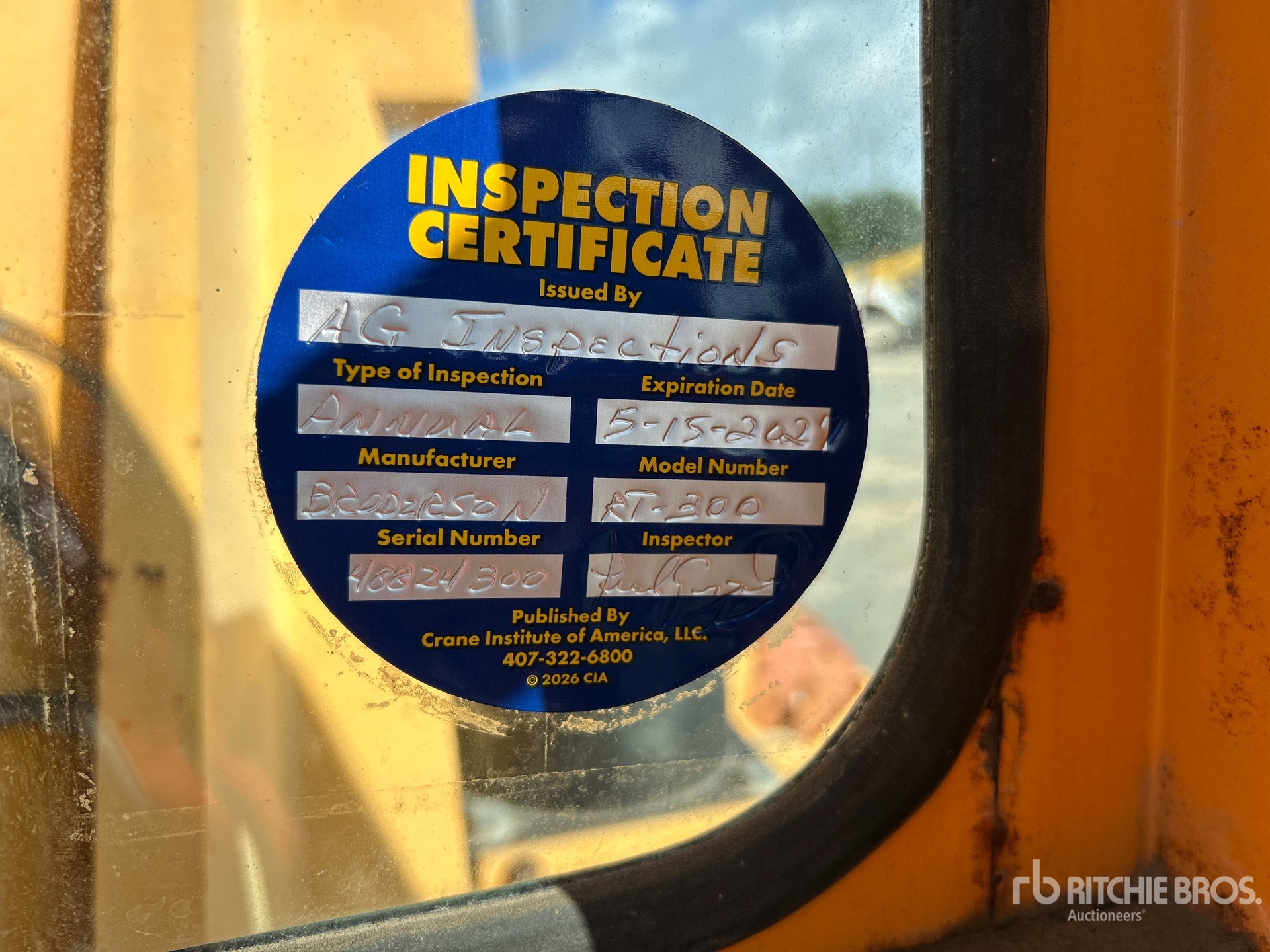 Photo of a 2014 Broderson RT-300-2G