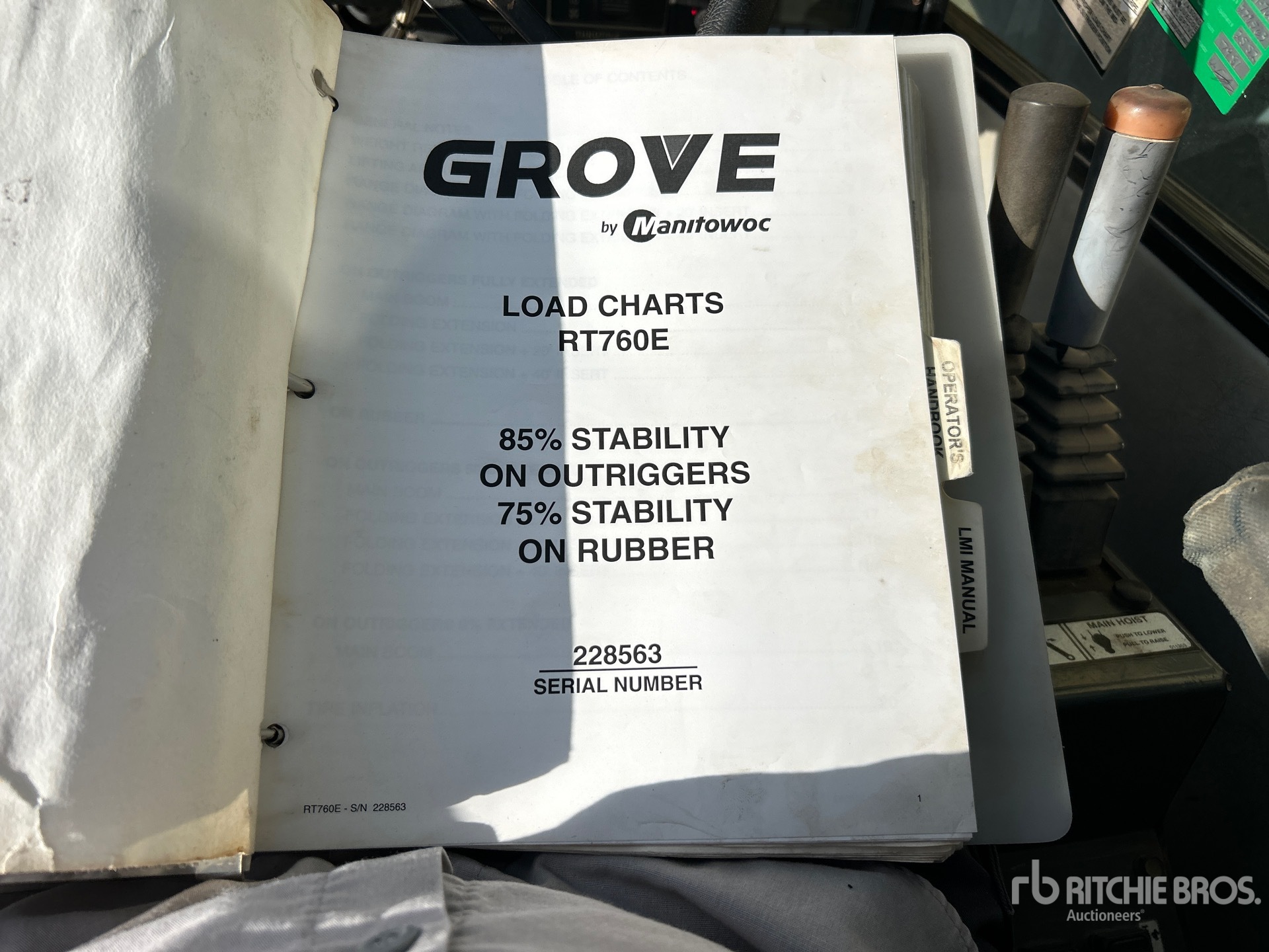 Photo of a 2008 Grove RT700E
