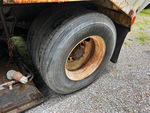 Chassis with Left Front Drive Tires