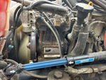 Engine with Air Compressor