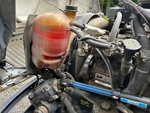 Engine with Radiator