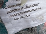 General Appearance with Numero seriale/numero d’identificazione del veicolo (VIN)