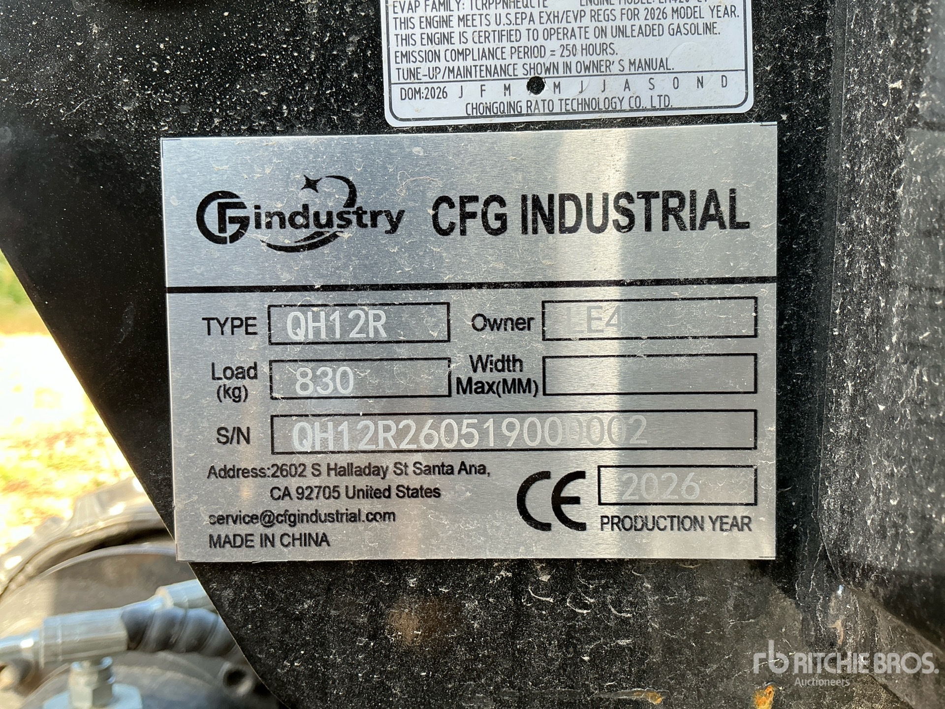 2026 CFG QH12R