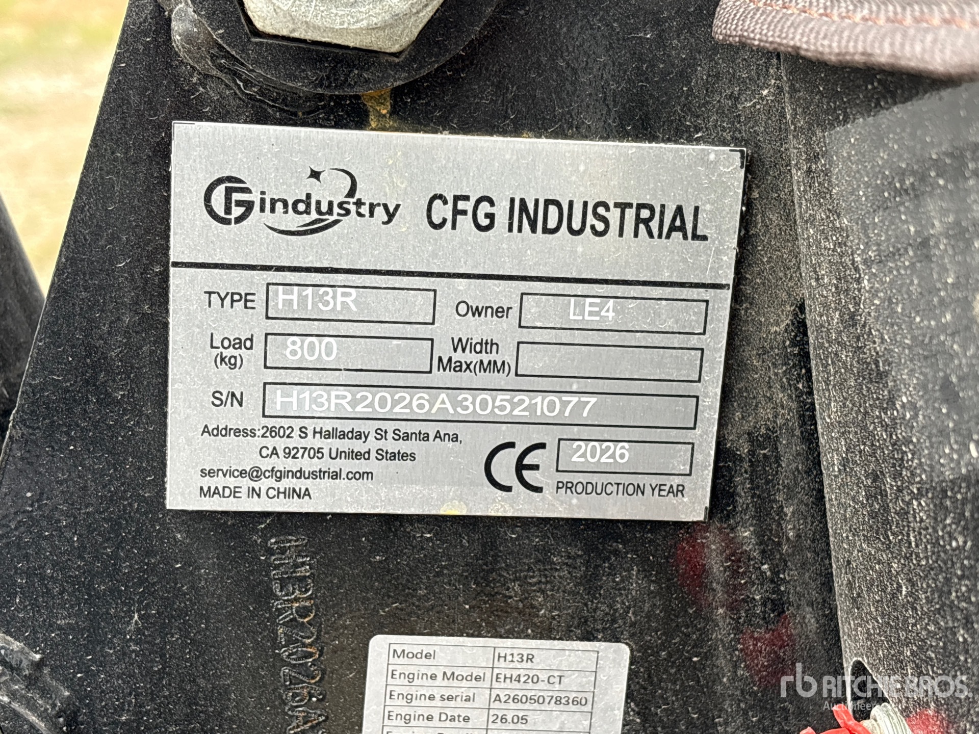 2026 CFG H13R