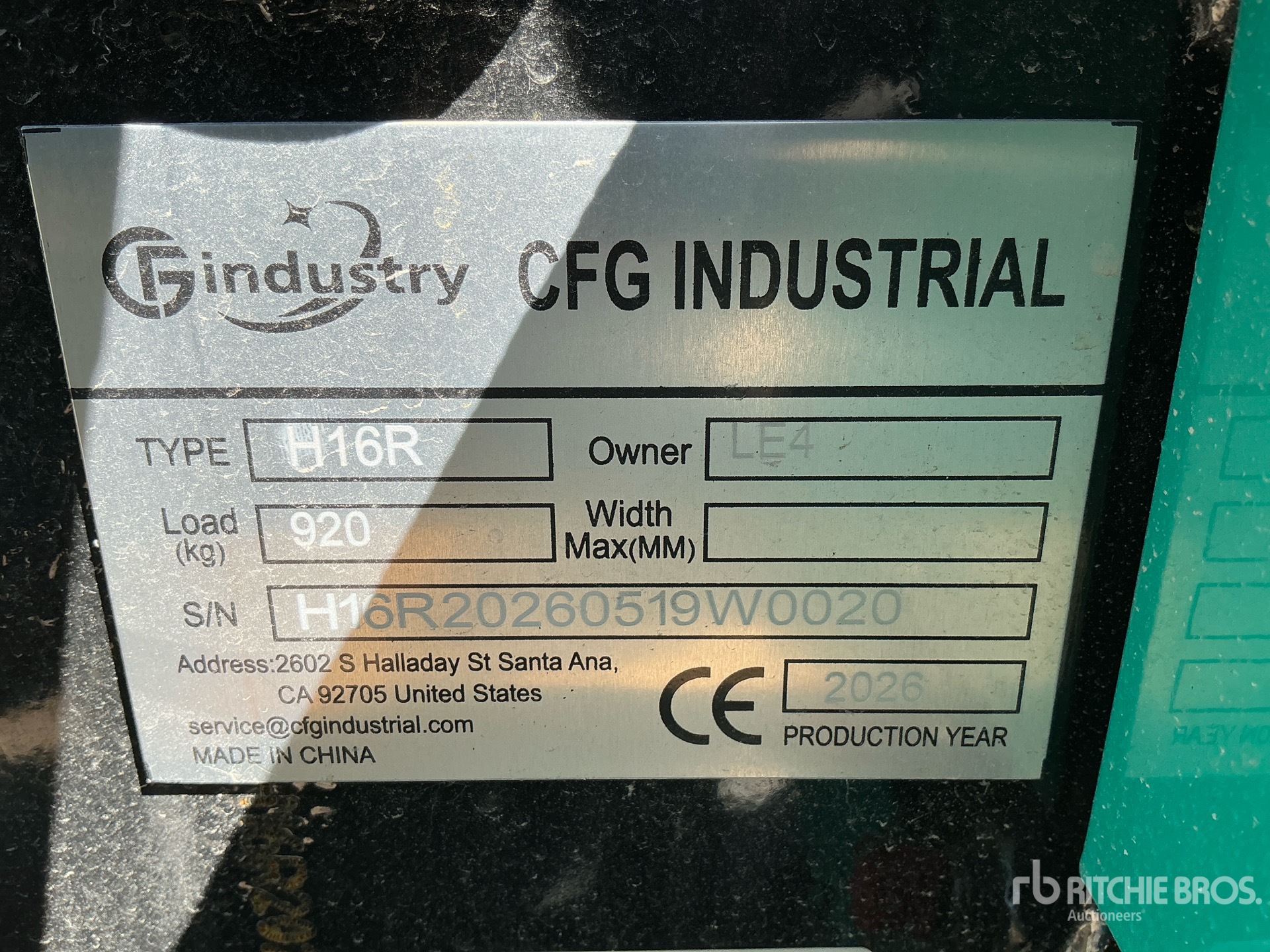 2026 CFG H16R