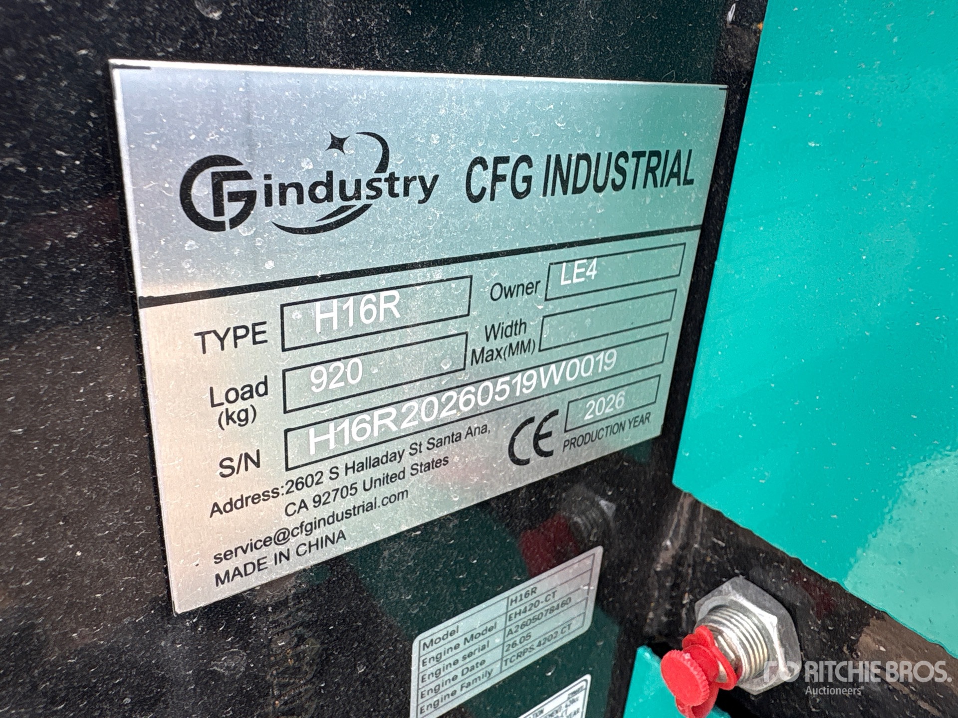 2026 CFG H16R