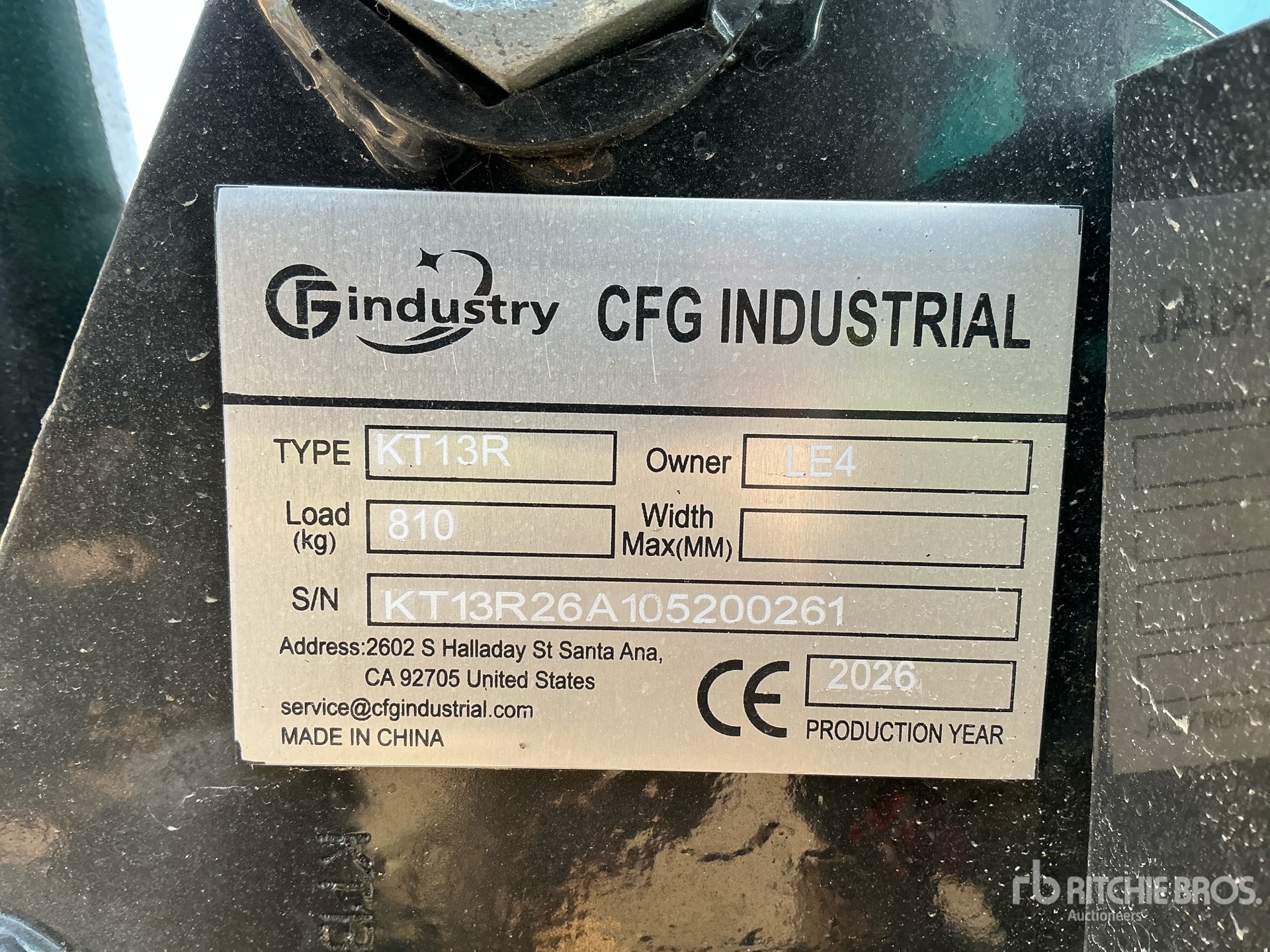 2026 CFG KT13R