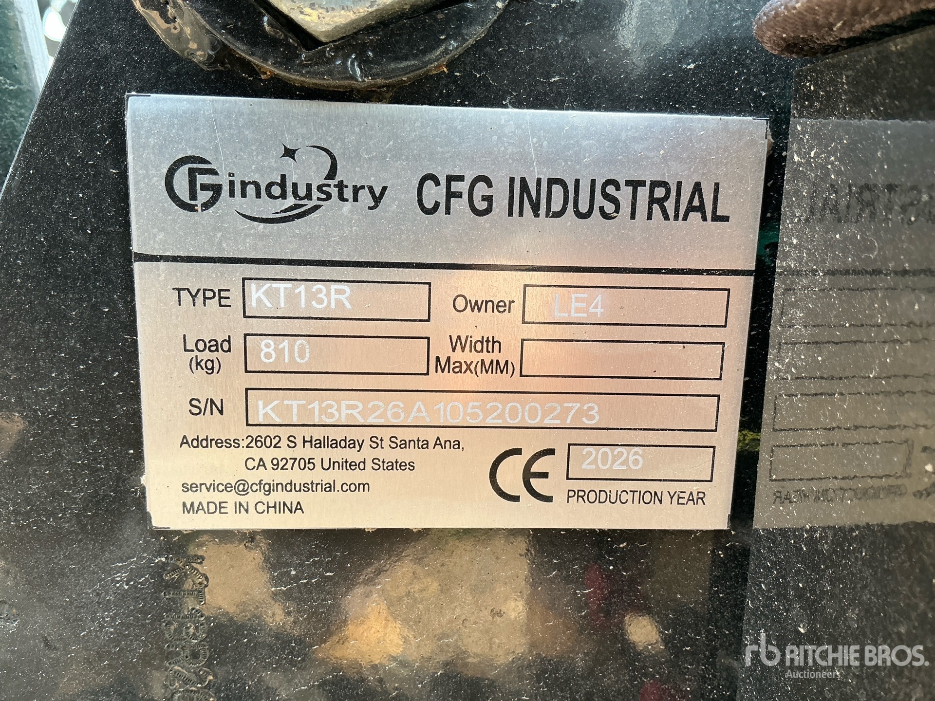 2026 CFG KT13R
