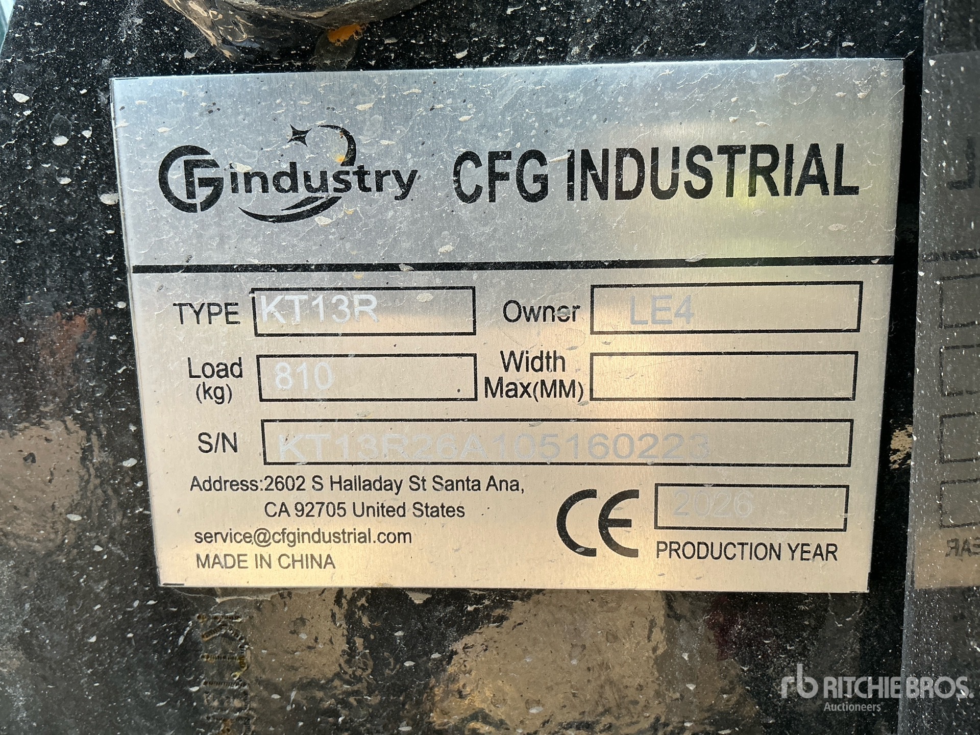 2026 CFG KT13R