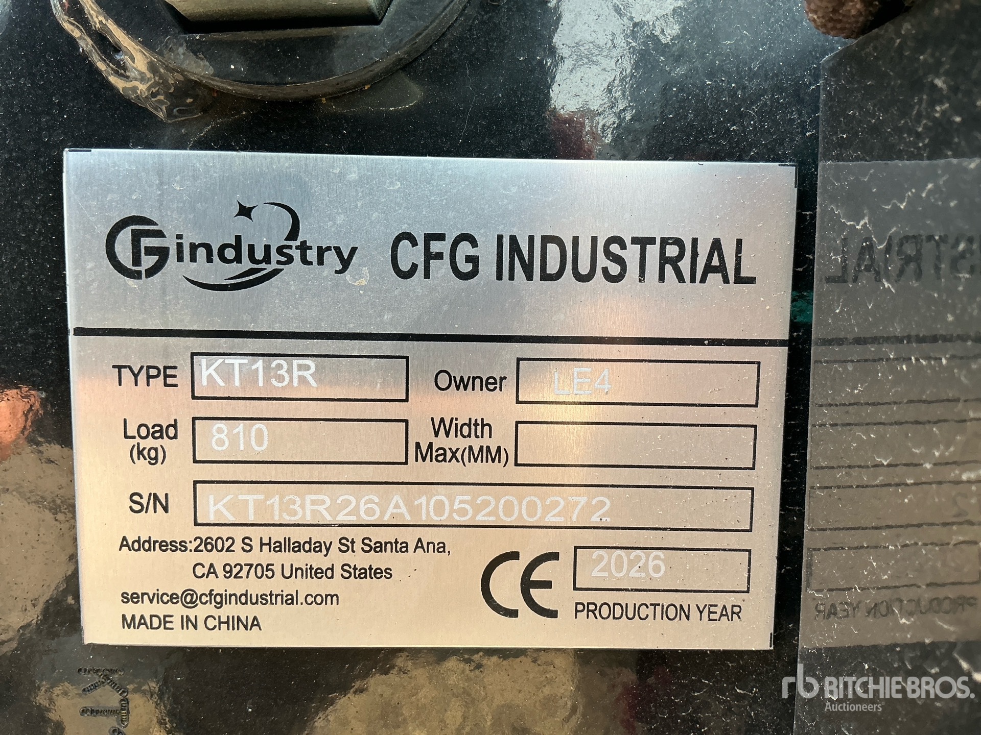 2026 CFG KT13R