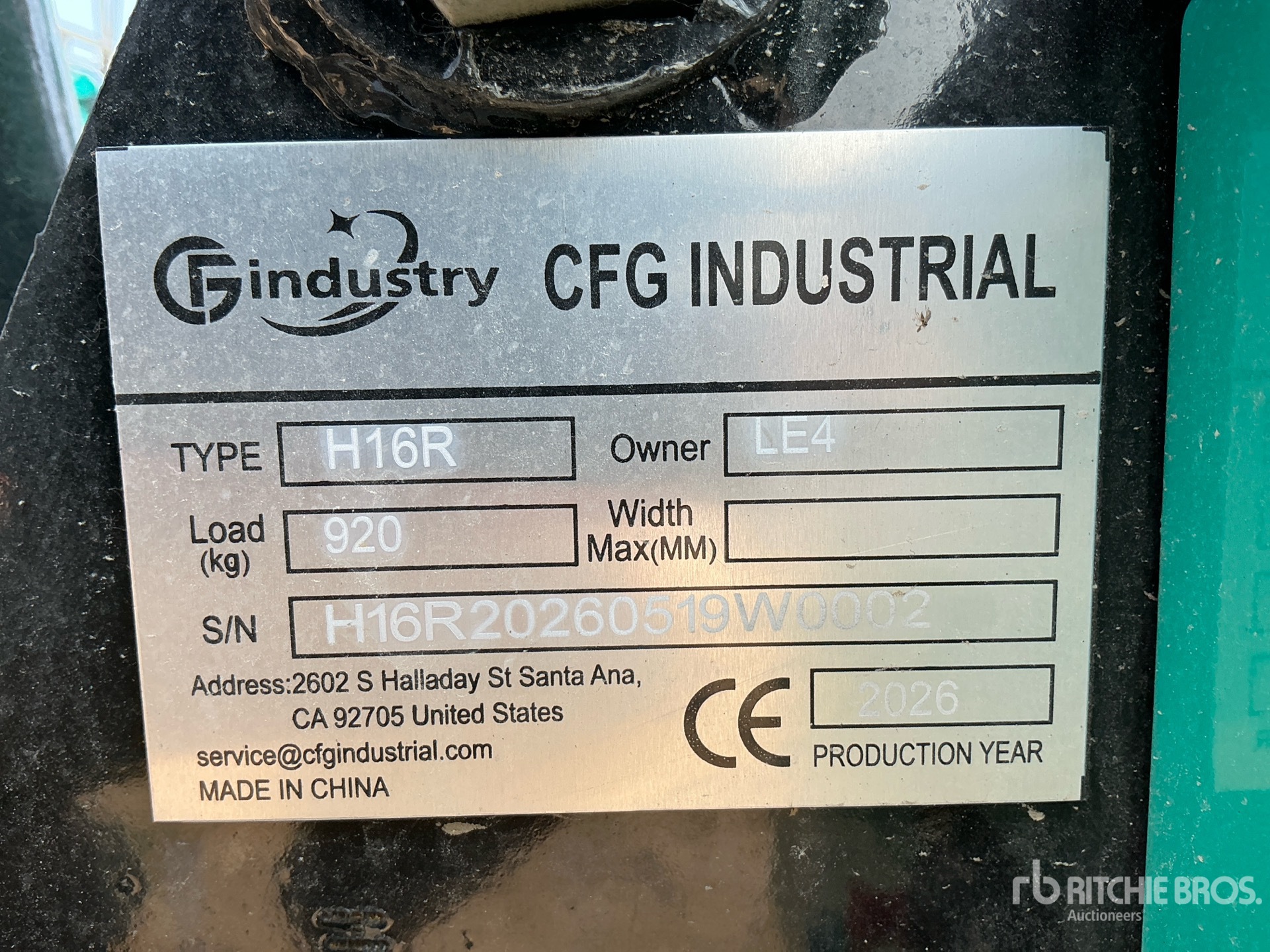 2026 CFG H16R