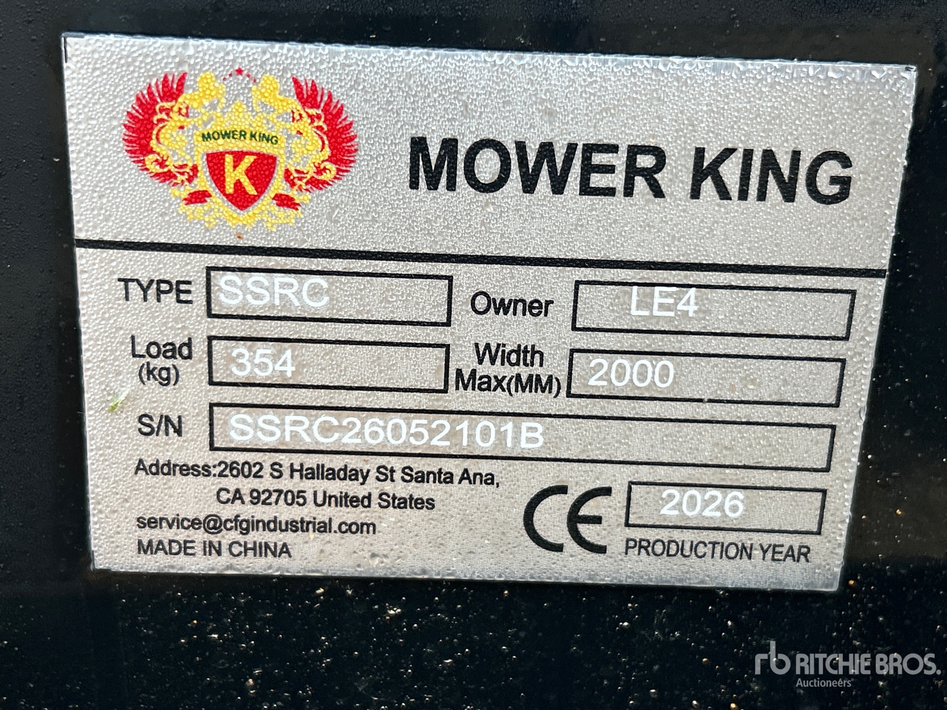 2026 Mower King SSRC