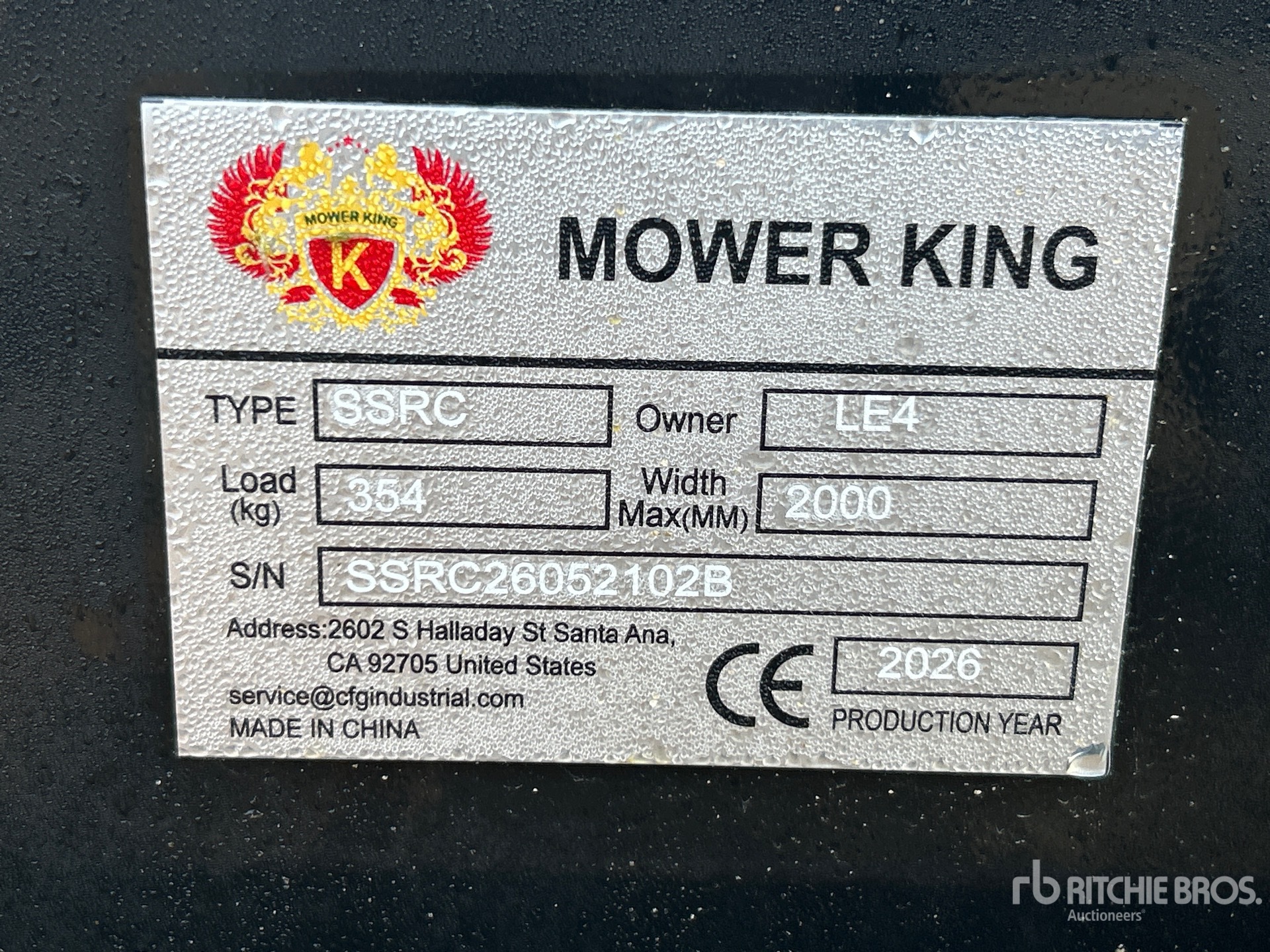 2026 Mower King SSRC