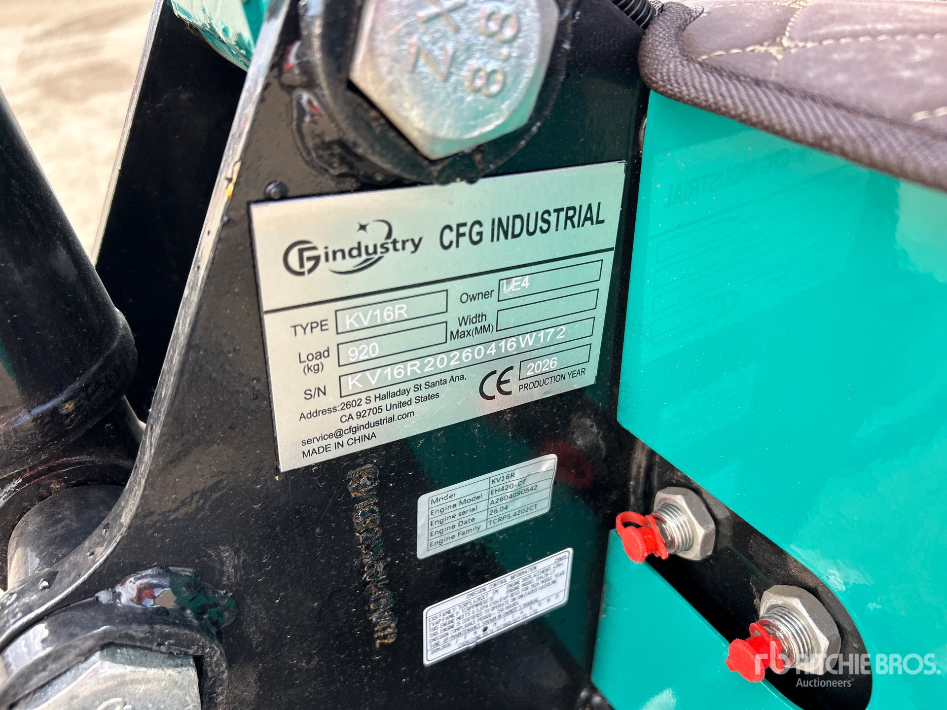 2026 CFG KV16R