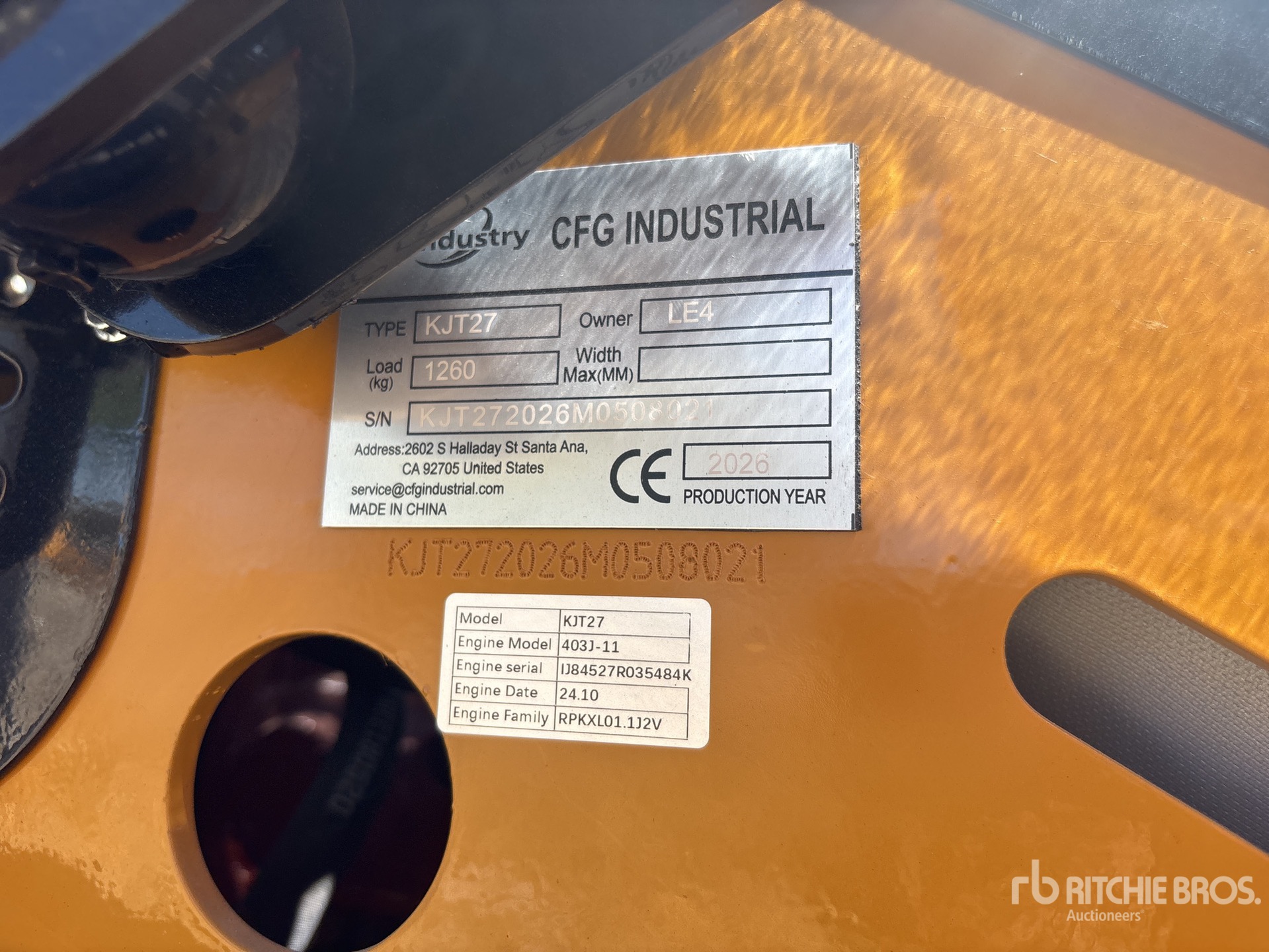 2026 CFG KJT27