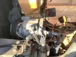 Engine with A/C Compressor