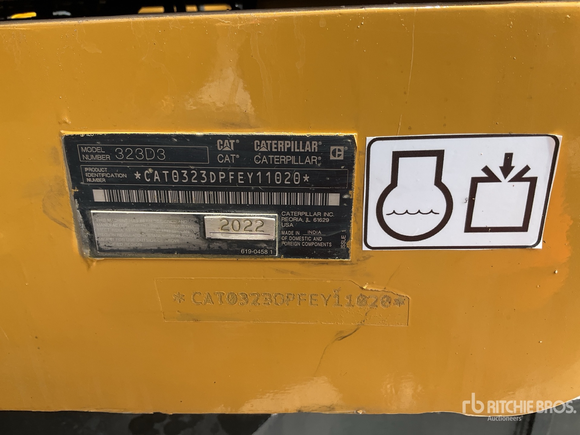 2022 Caterpillar 323D3