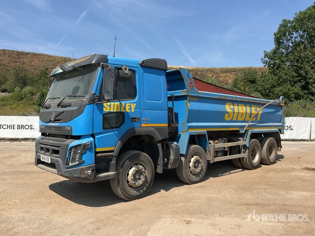 2018 Volvo FMX 420 Quad/A Dump Truck