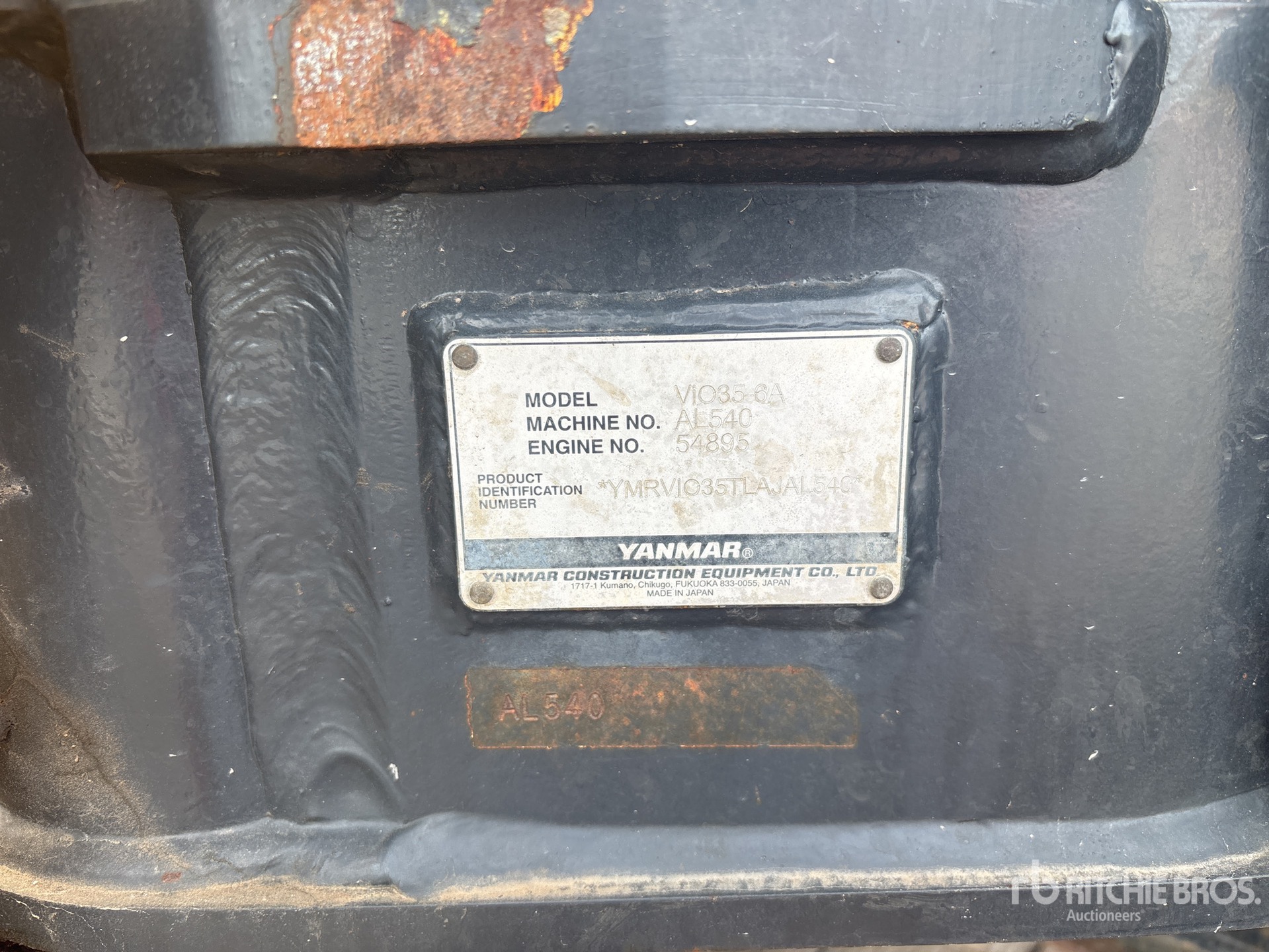 Photo of a 2020 Yanmar VIO35-6A