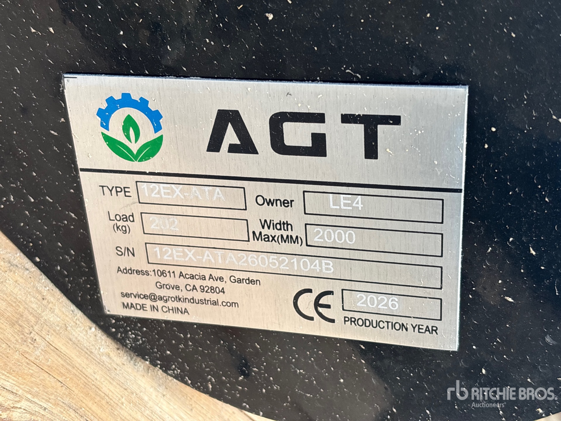 2026 AGT 12EX-ATA