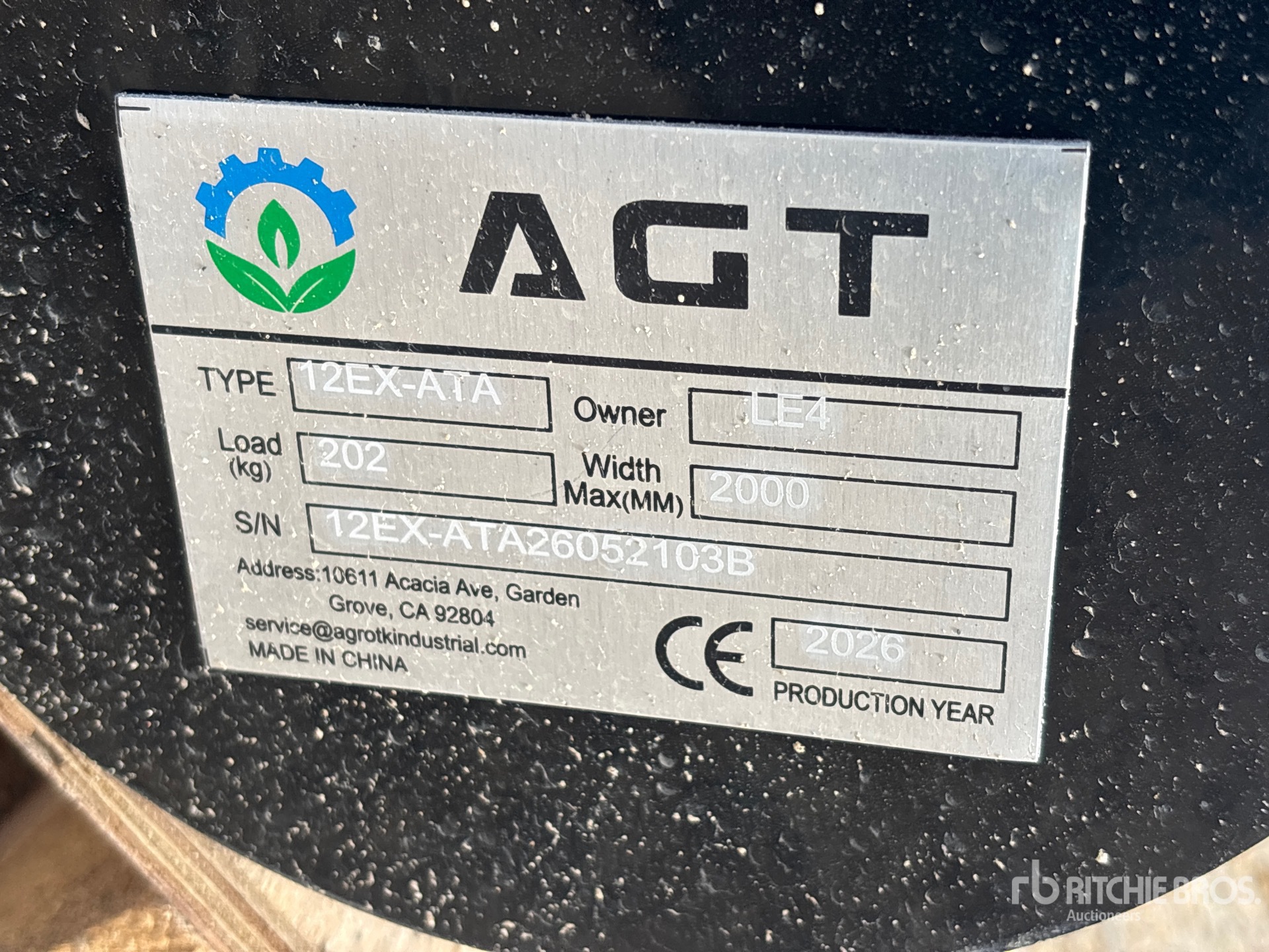 2026 AGT 12EX-ATA