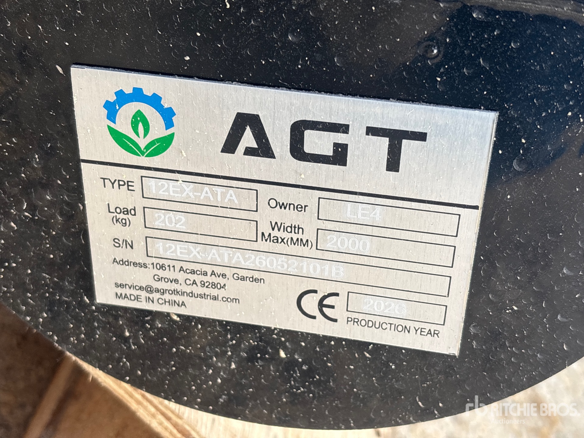 2026 AGT 12EX-ATA