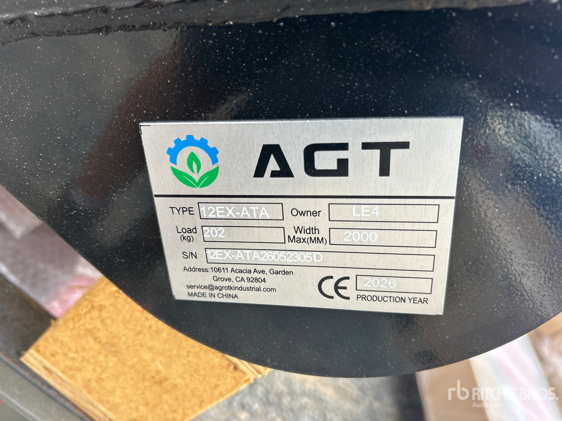 2026 AGT 12EX-ATA