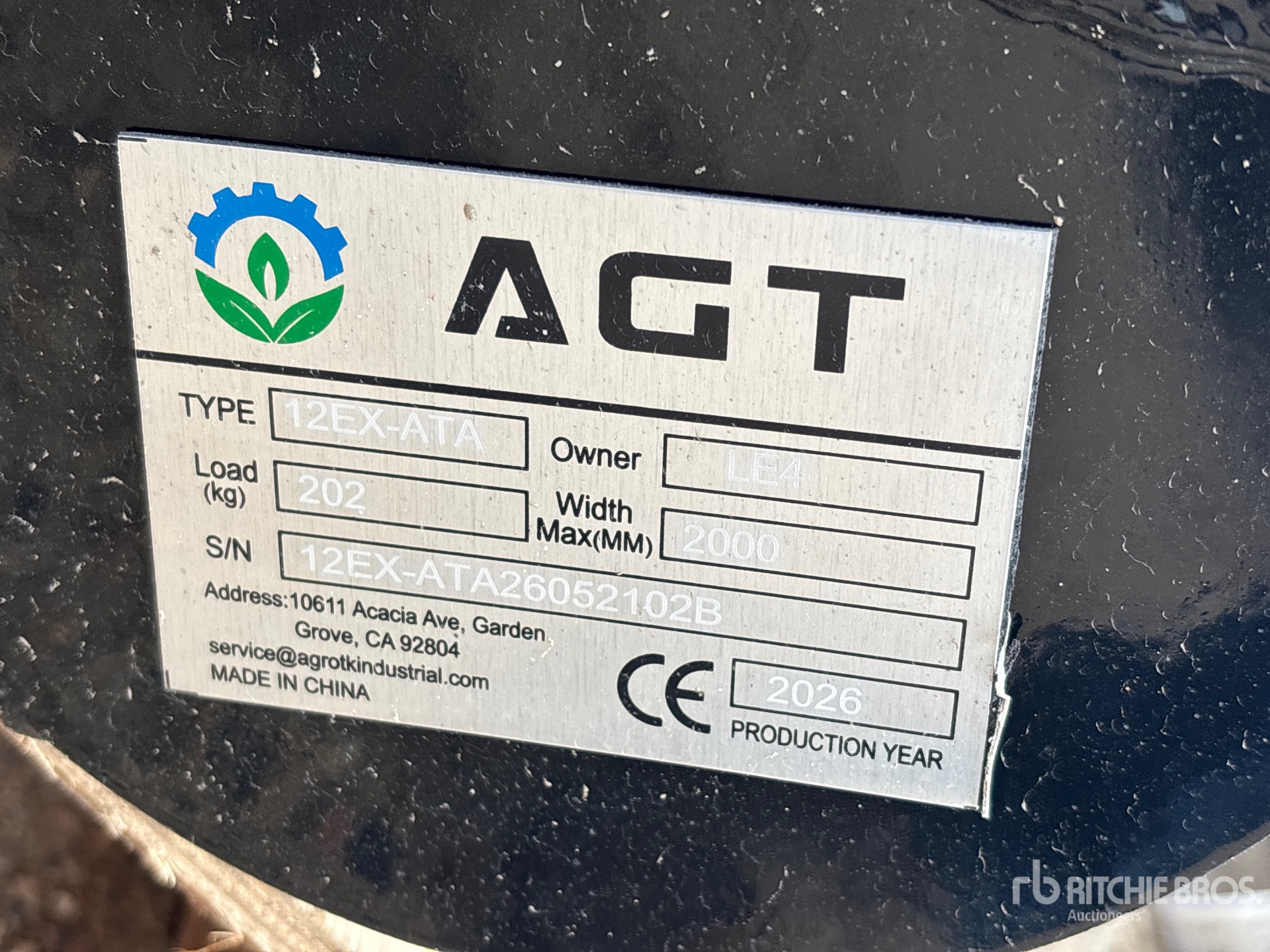 2026 AGT 12EX-ATA