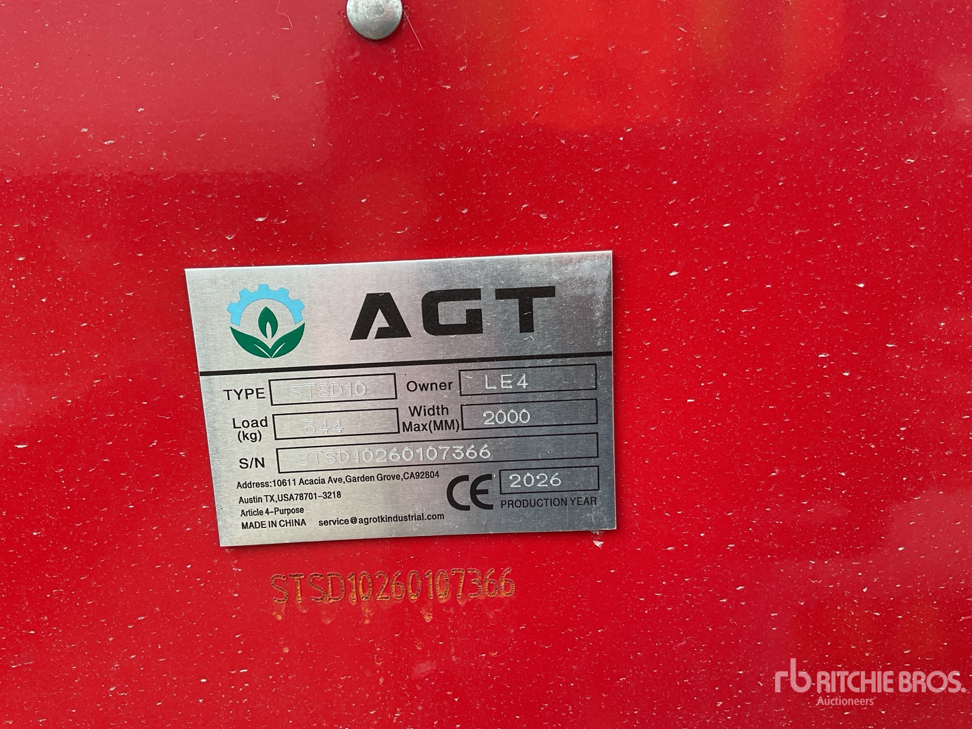 2026 AGT STSD10