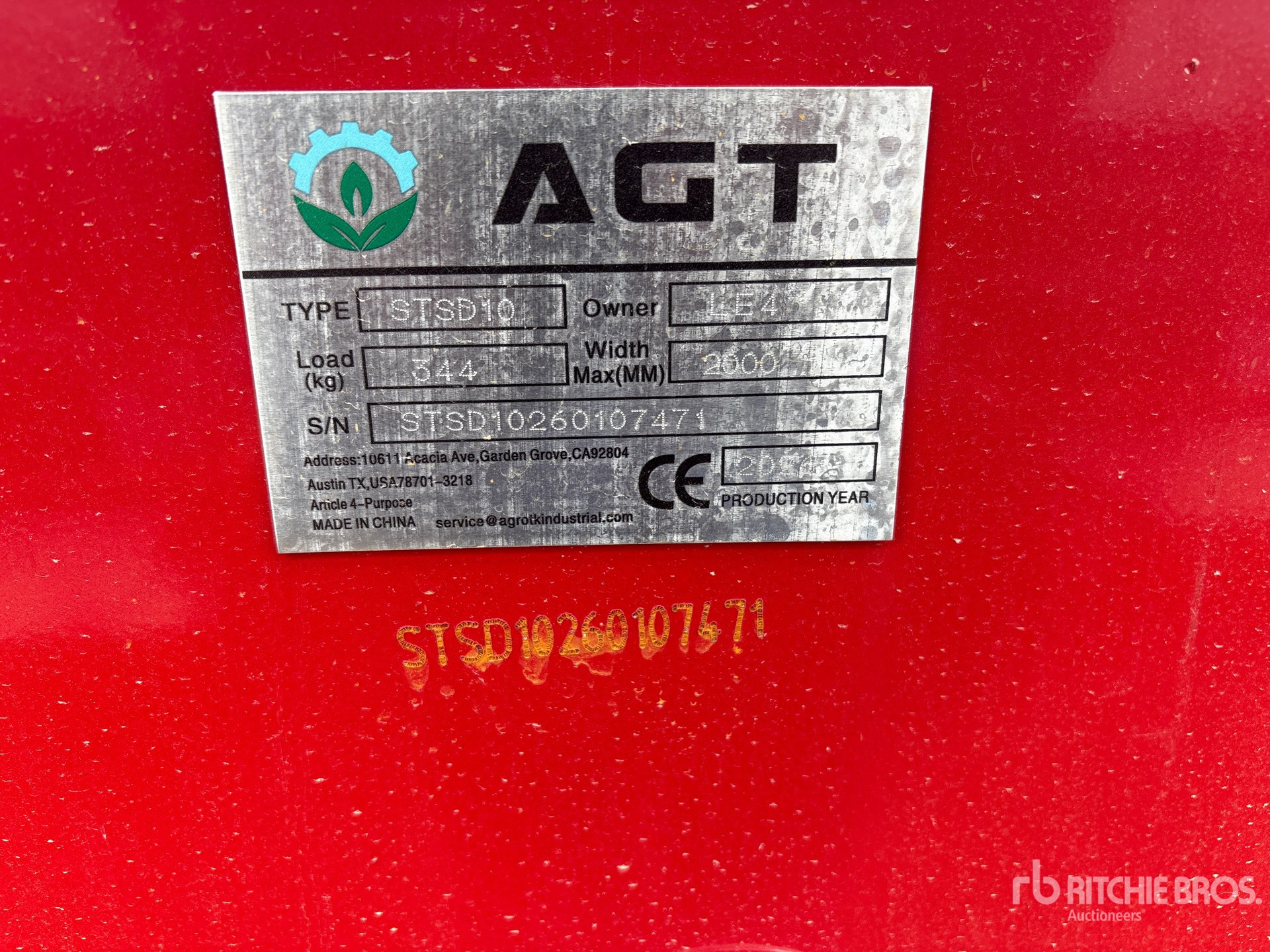 2026 AGT STSD10
