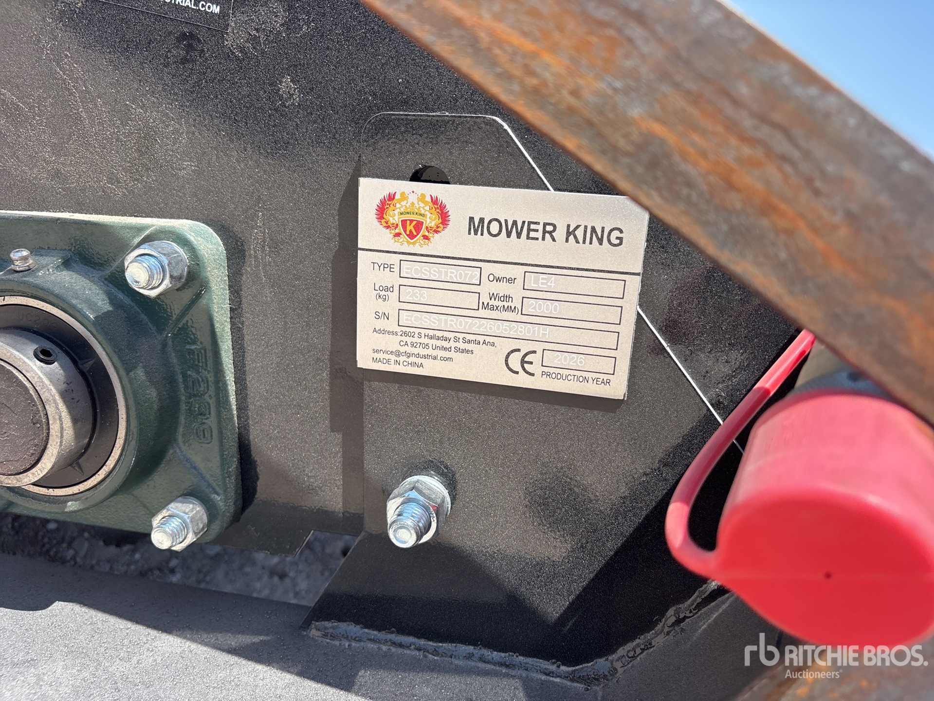 2026 Mower King ECSSTR072
