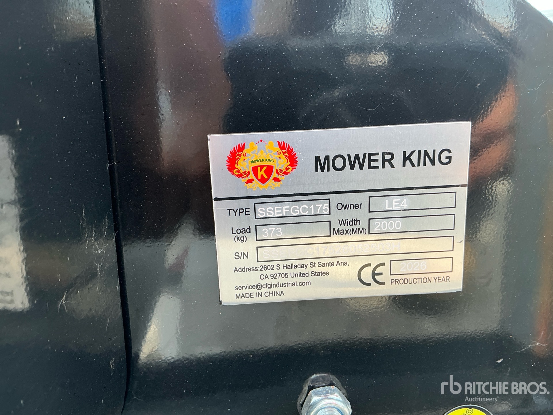 Photo of 2026 Mower King SSEFGC175