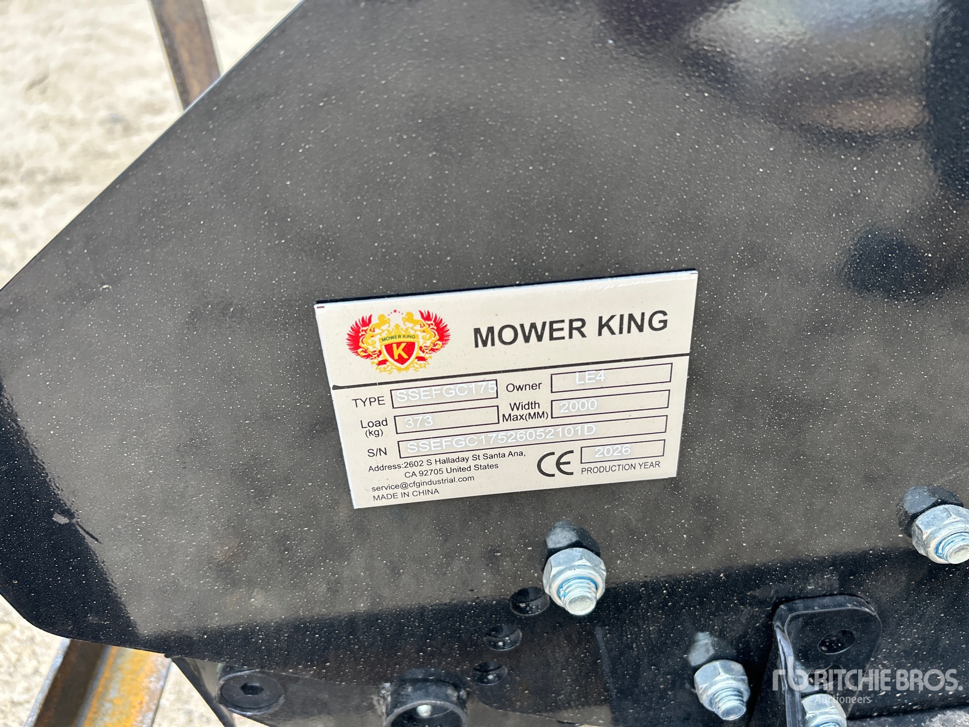 2026 Mower King SSEFGC175