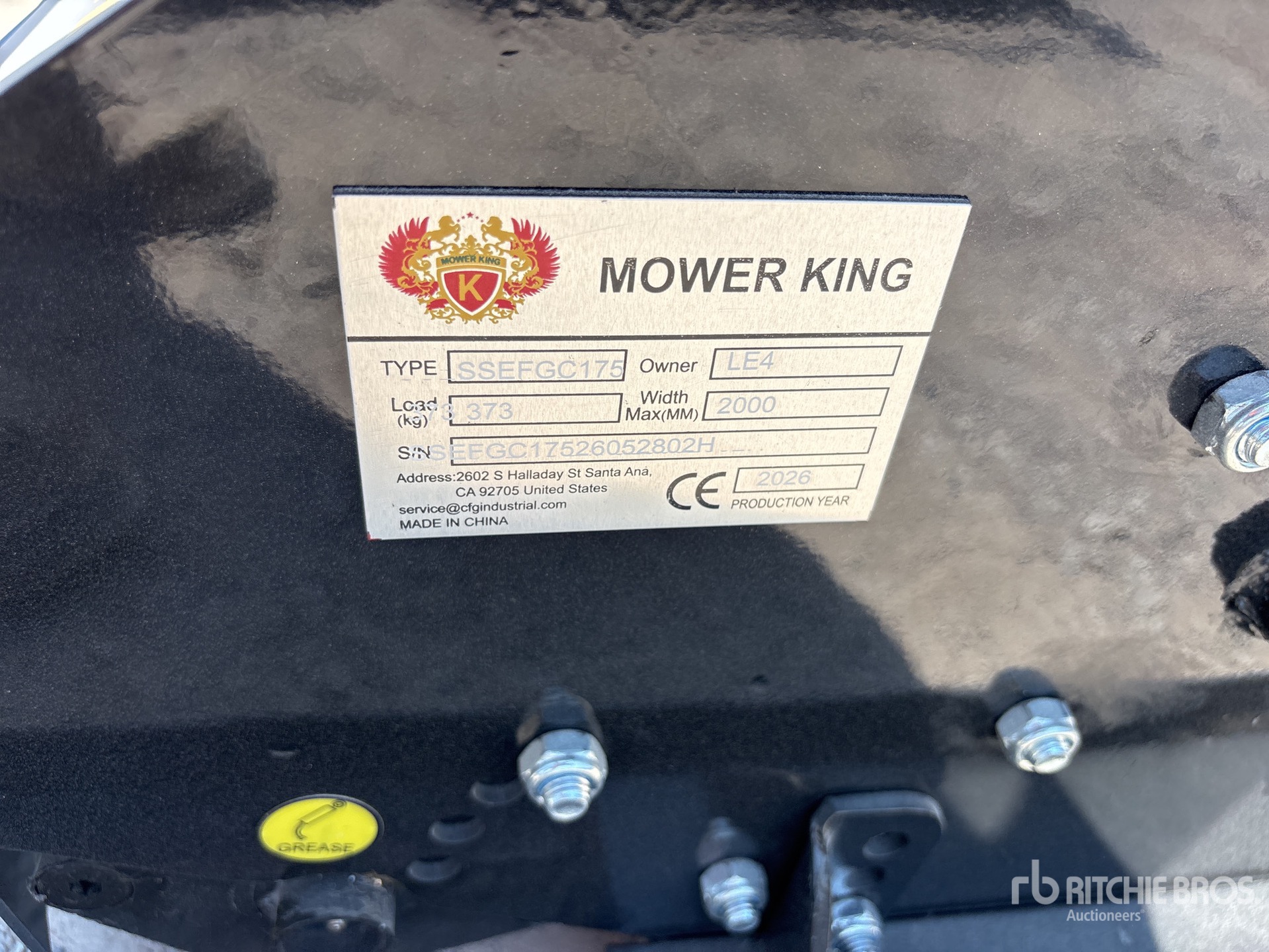 2026 Mower King SSEFGC175