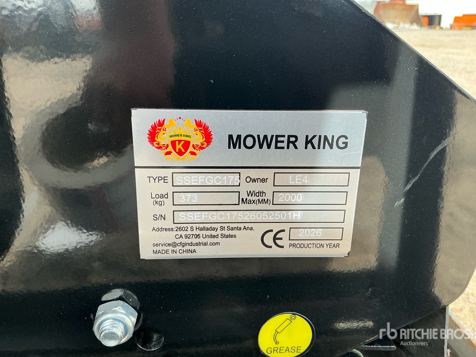 Photo of 2026 Mower King SSEFGC175