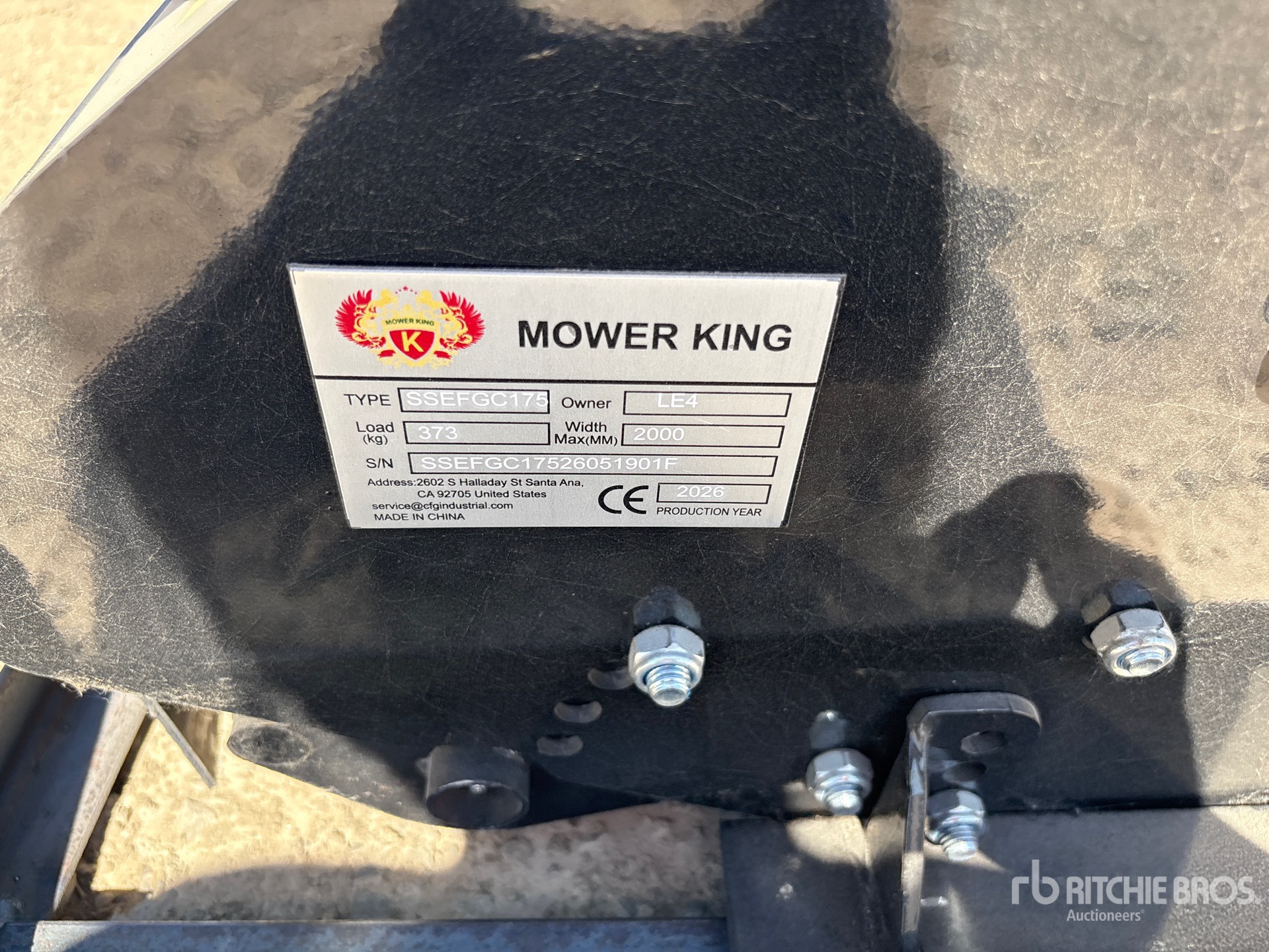 2026 Mower King SSEFGC175