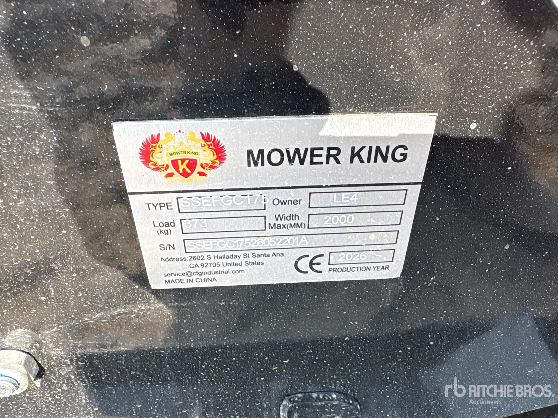2026 Mower King SSEFGC175