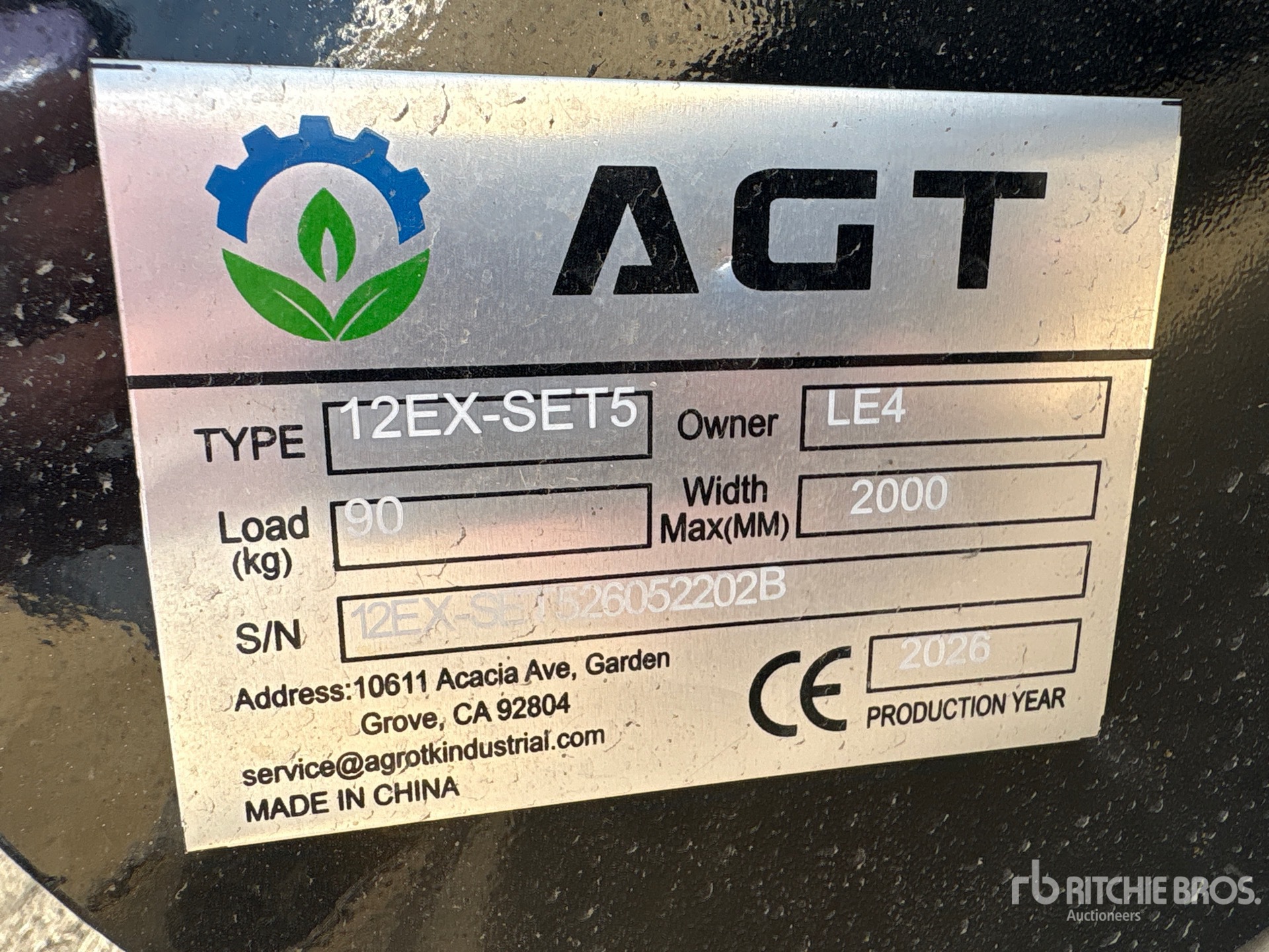 2026 AGT 12EX-SET5