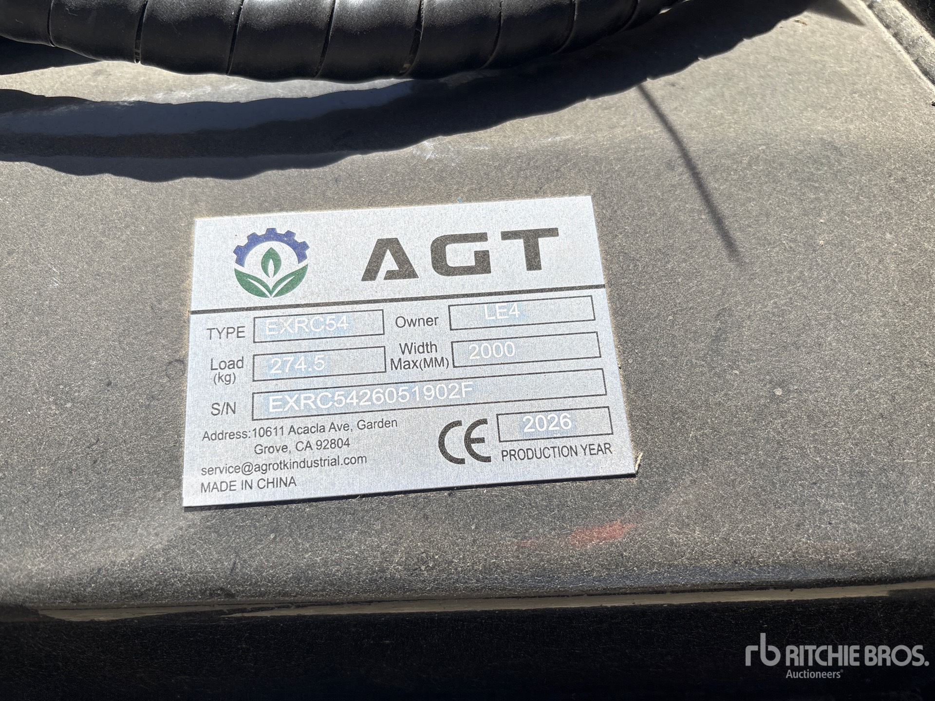 2026 AGT EXRC54