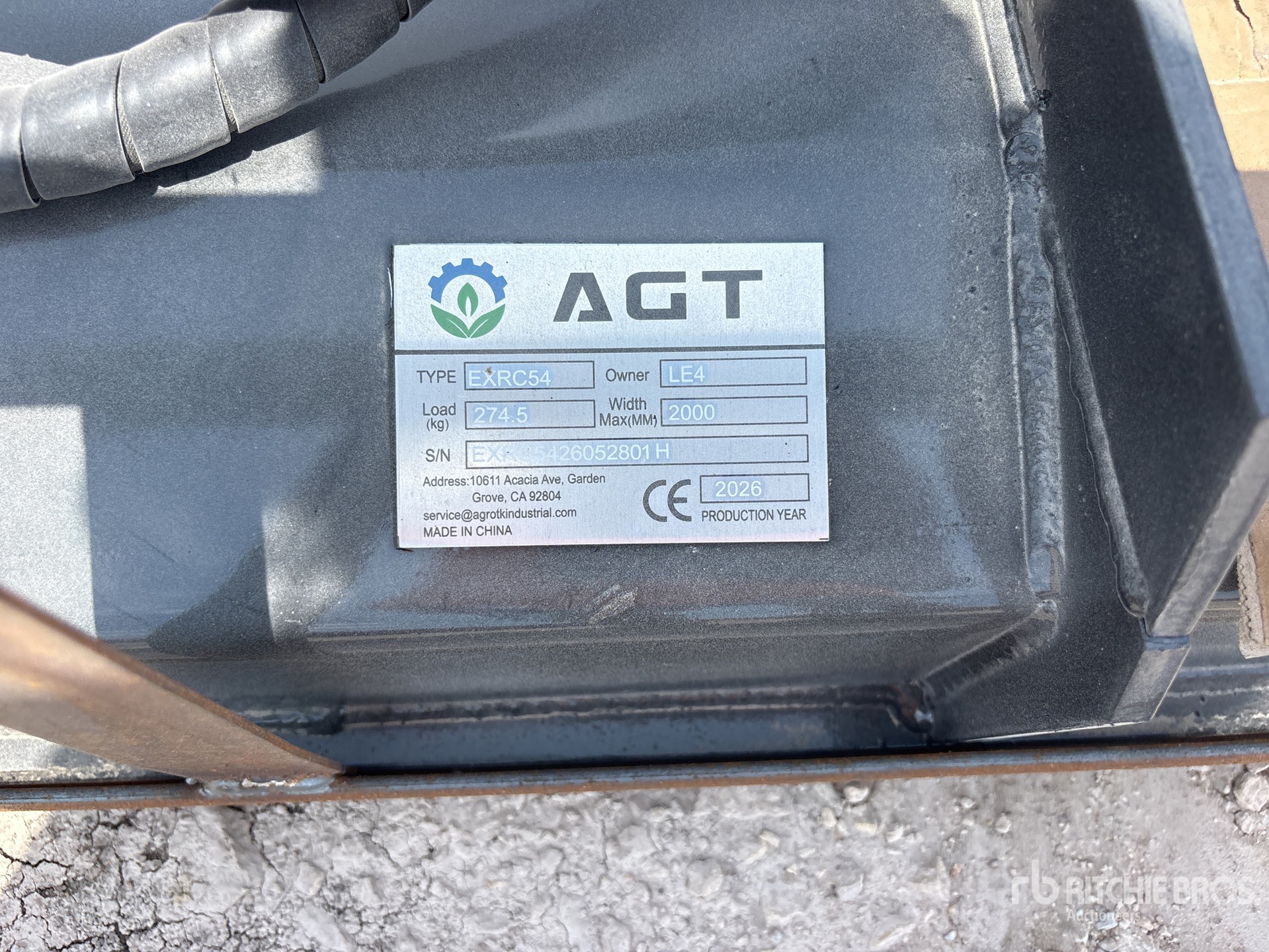 2026 AGT EXRC54