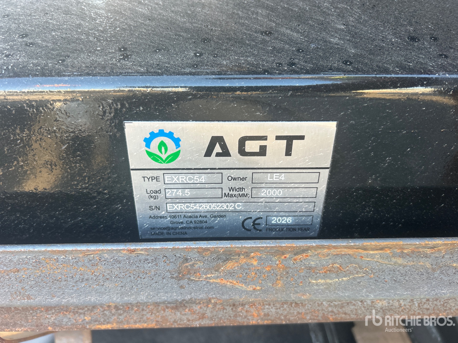 2026 AGT EXRC54