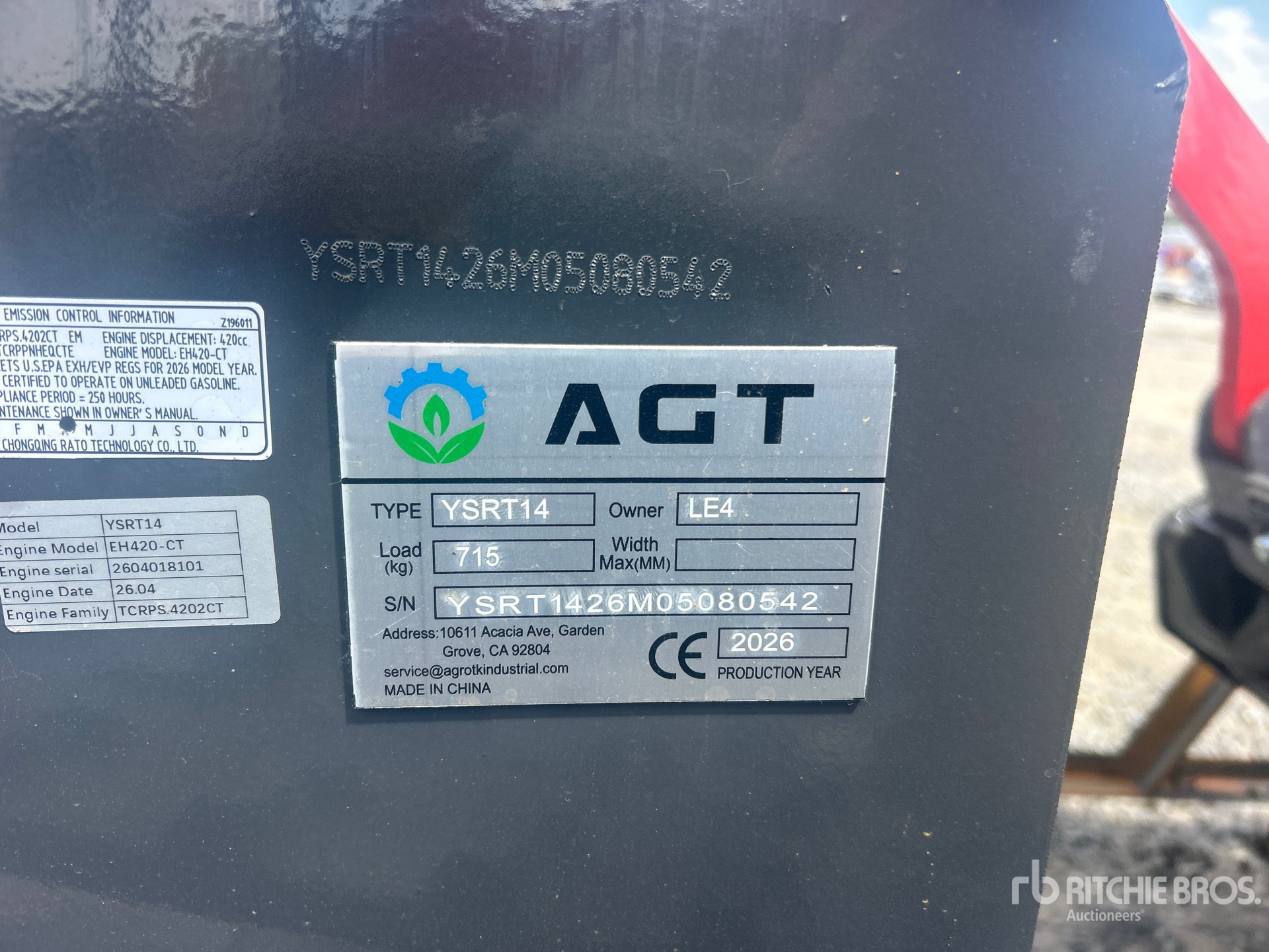 2026 AGT YSRT14