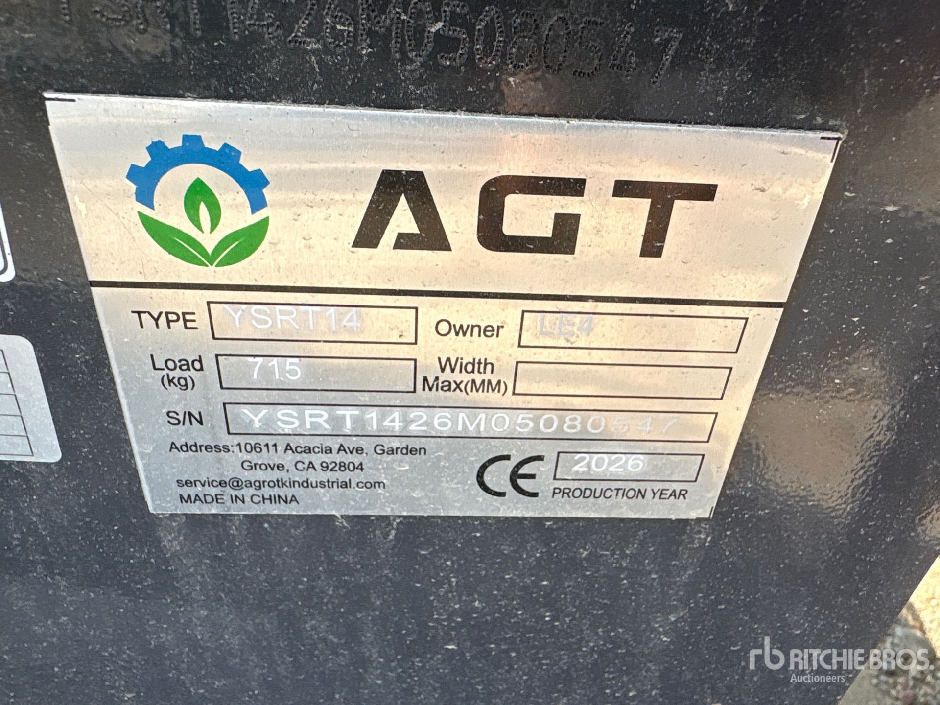 2026 AGT YSRT14
