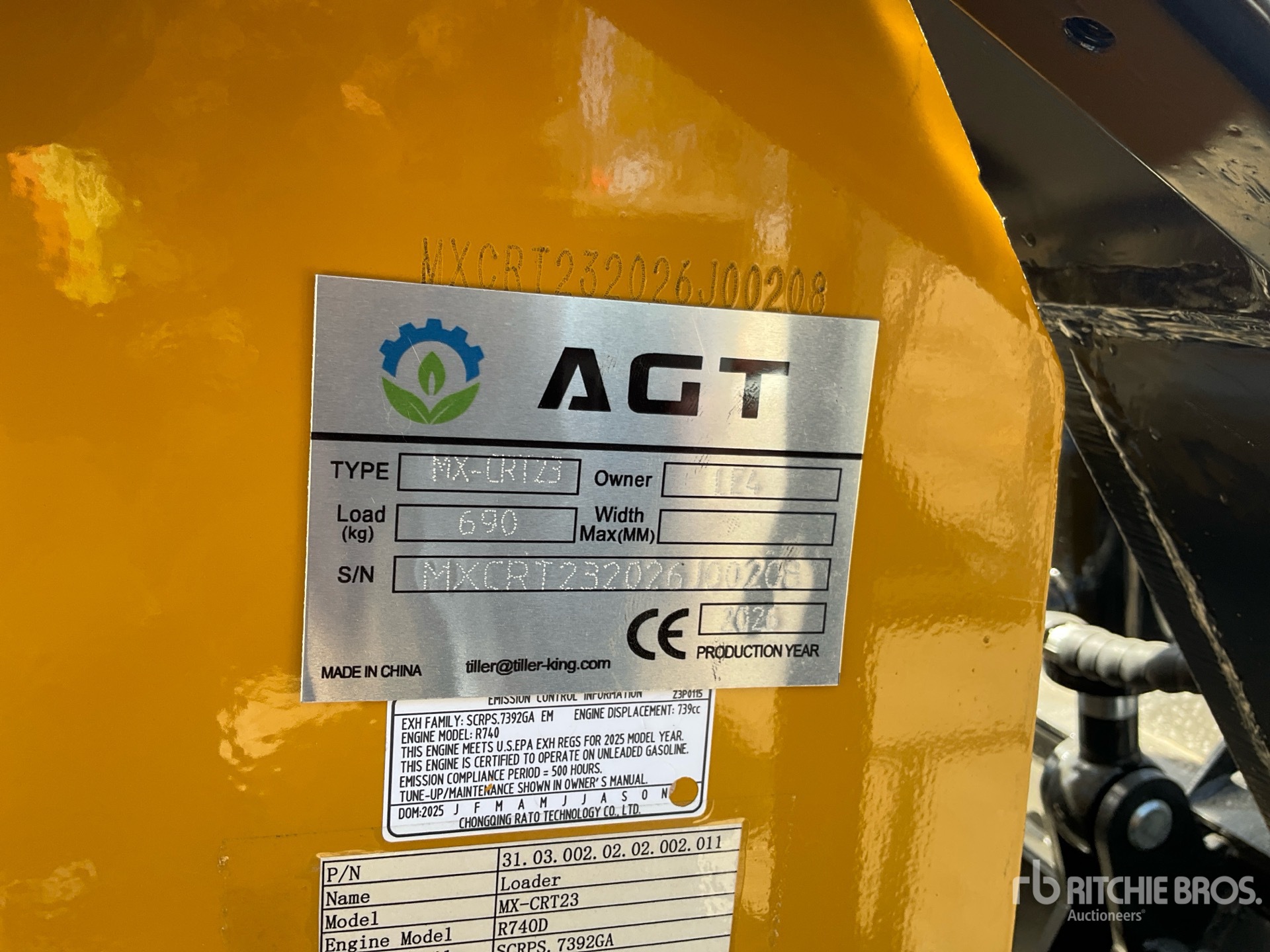 2026 AGT MX-CRT23