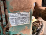 Engine with Emission Label