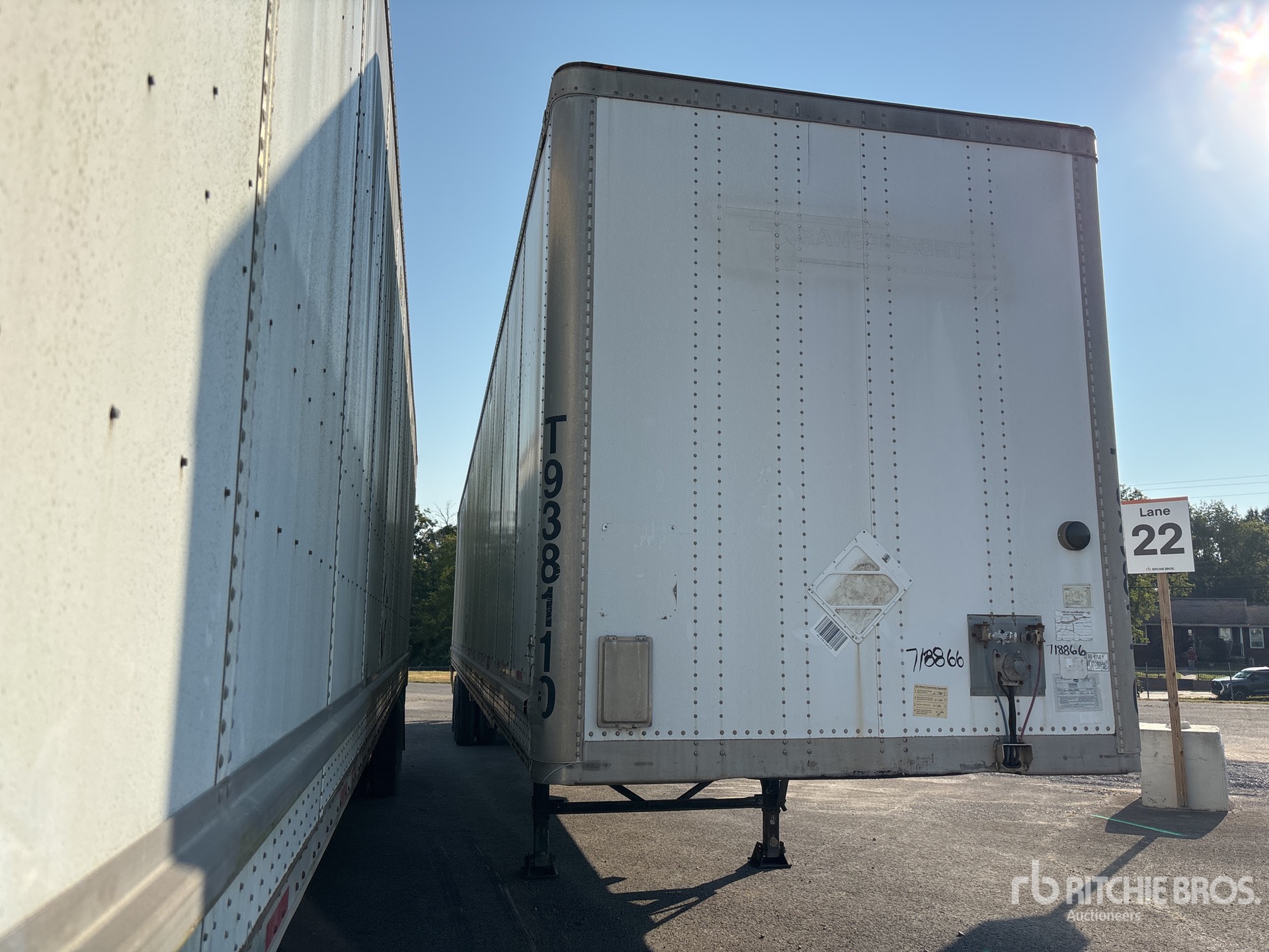 2008 Wabash 53 FT X 102 IN T/A