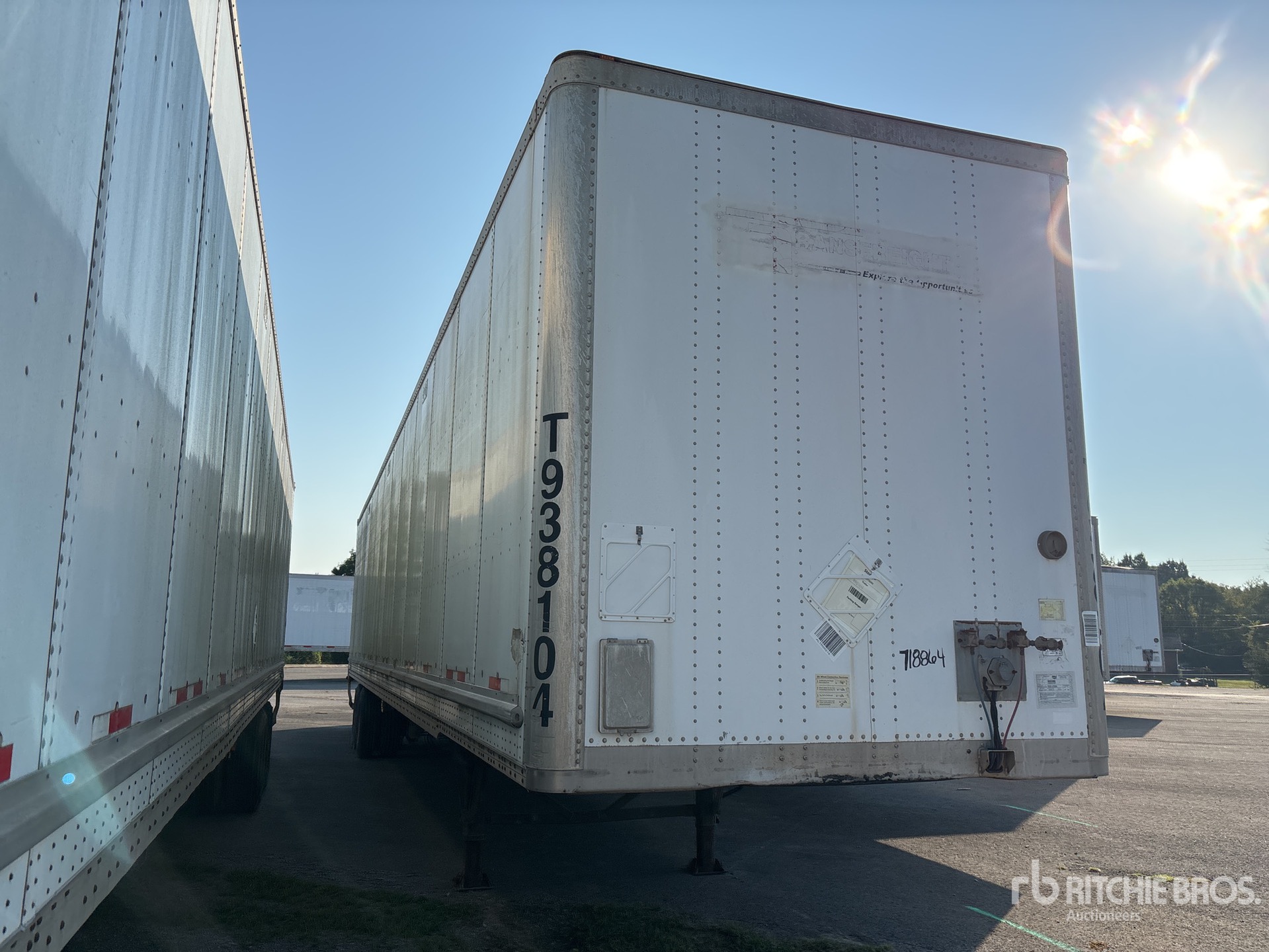 2008 Wabash 53 ft x 102 in T/A