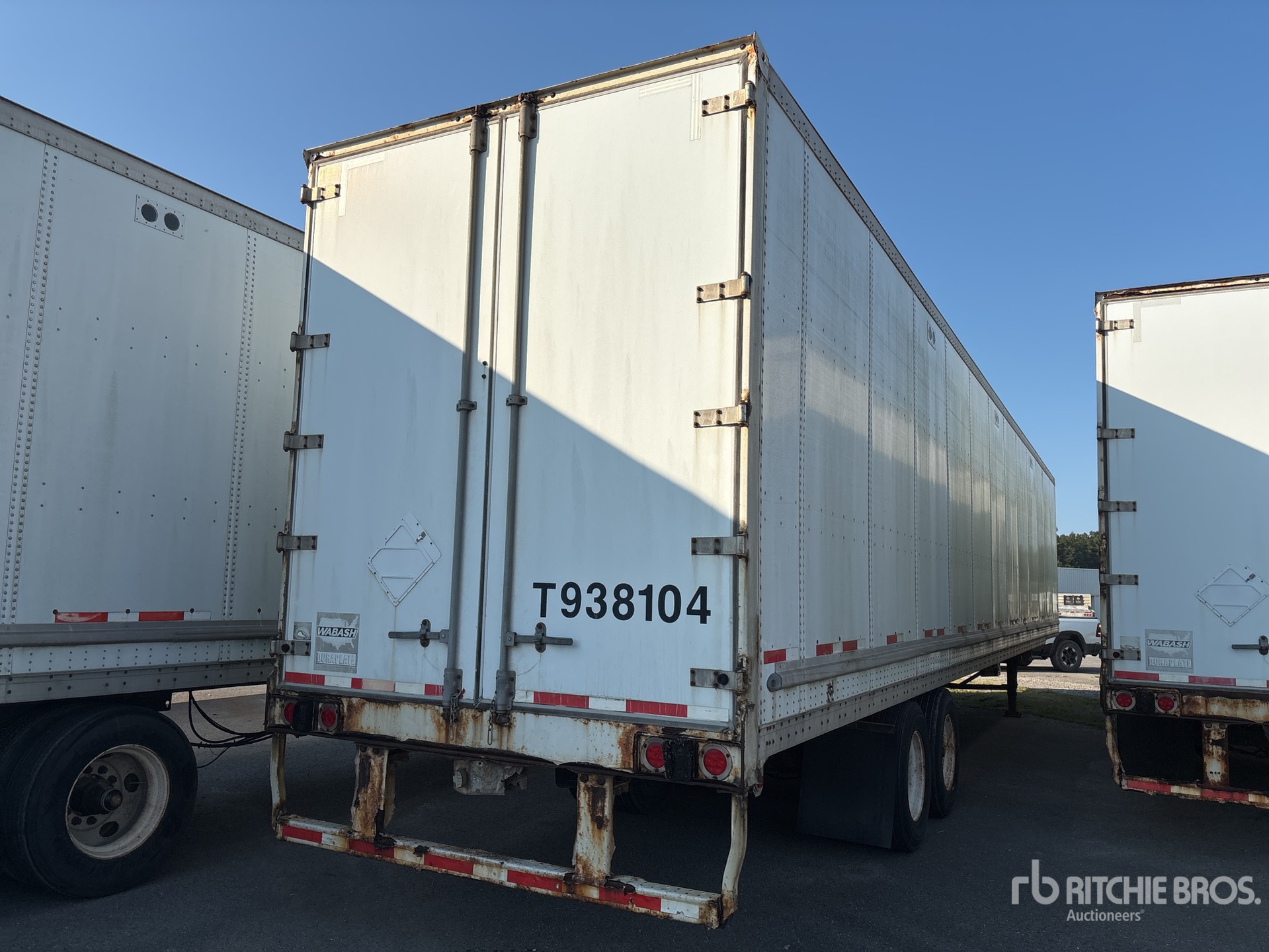 2008 Wabash 53 ft x 102 in T/A