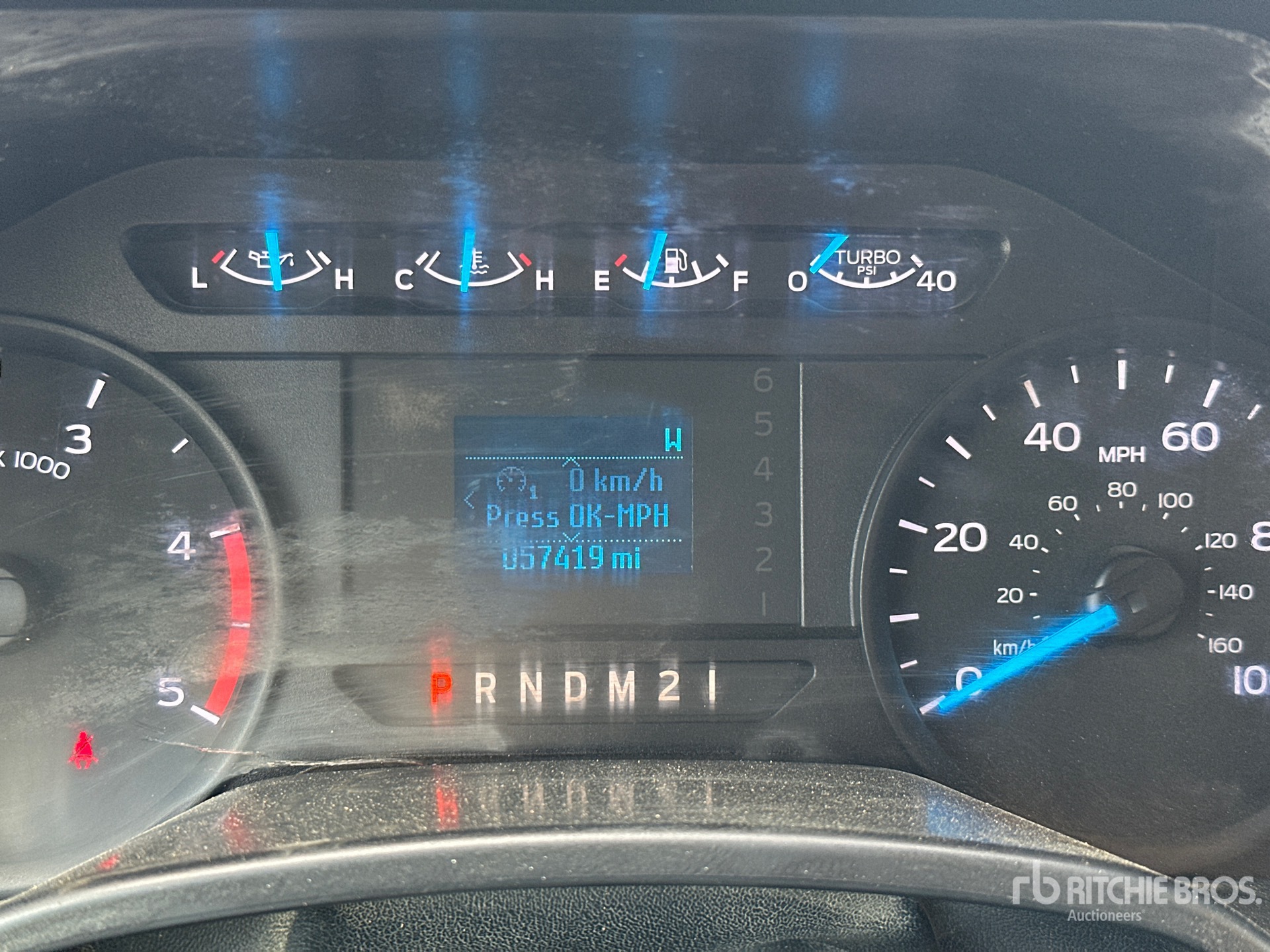 General Appearance with Hour Meter / Odometer